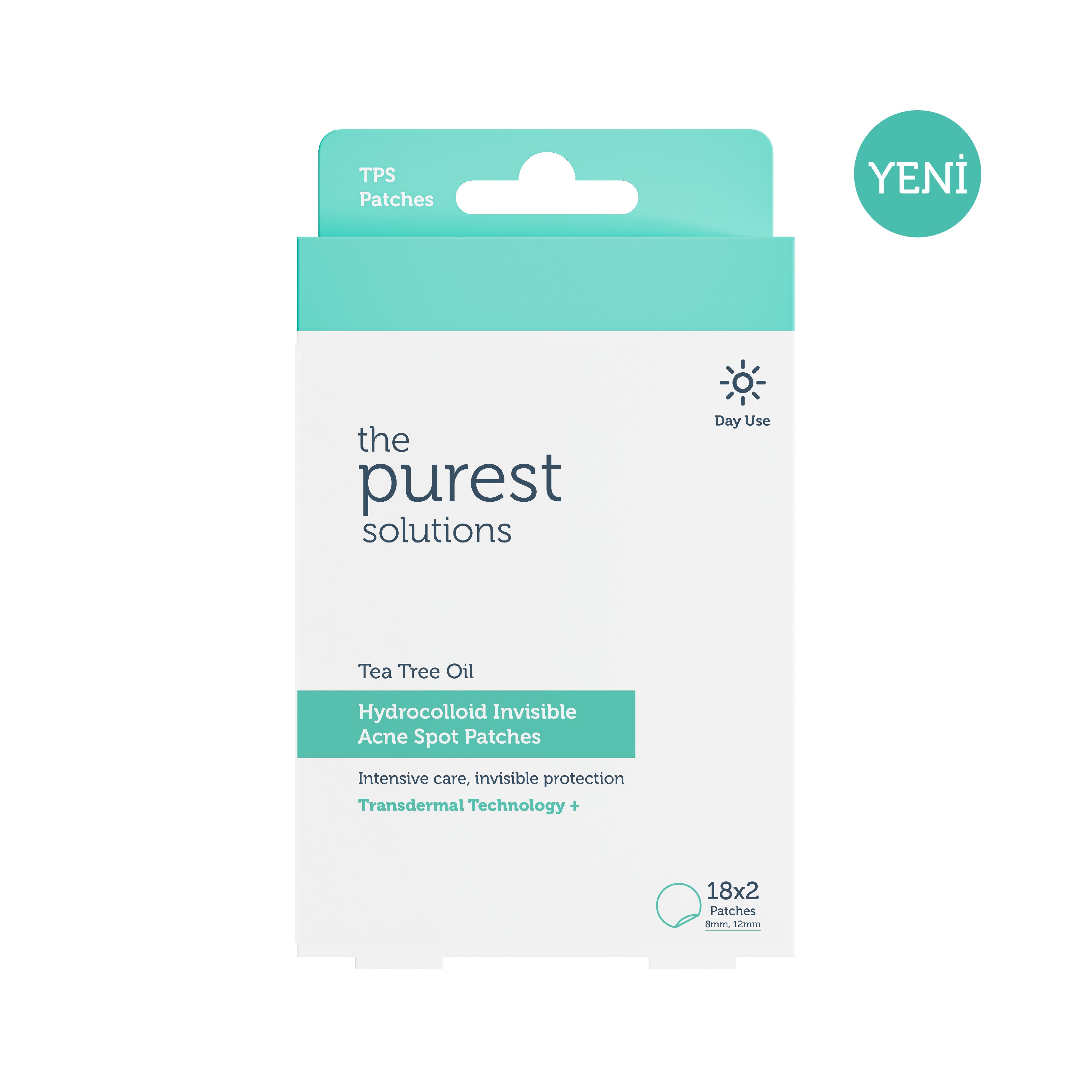 Hydrocolloid Anti-Acne & Soothing Patches, Pack of 36