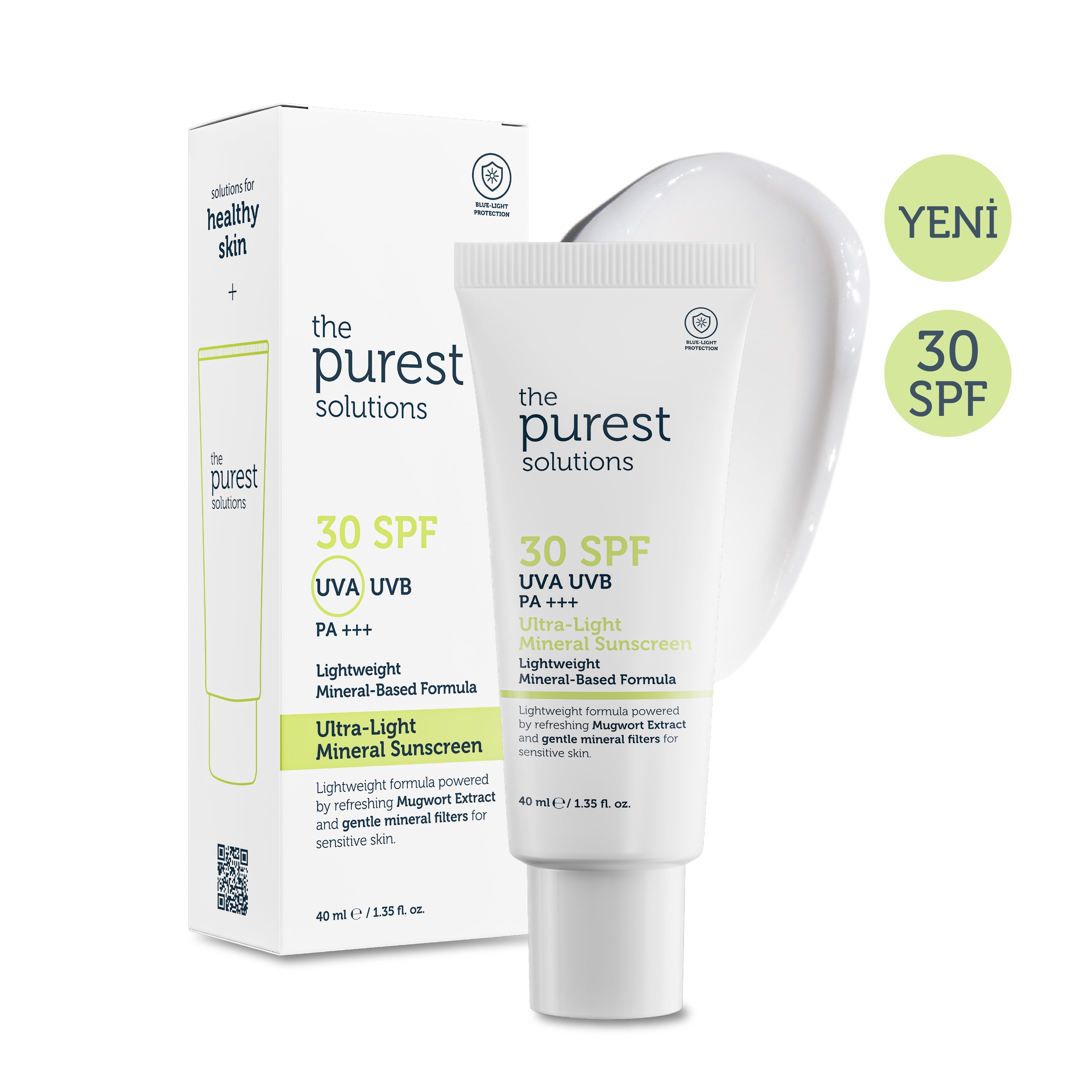 Mineral Filter Sunscreen Cream SPF 30, 40 ml