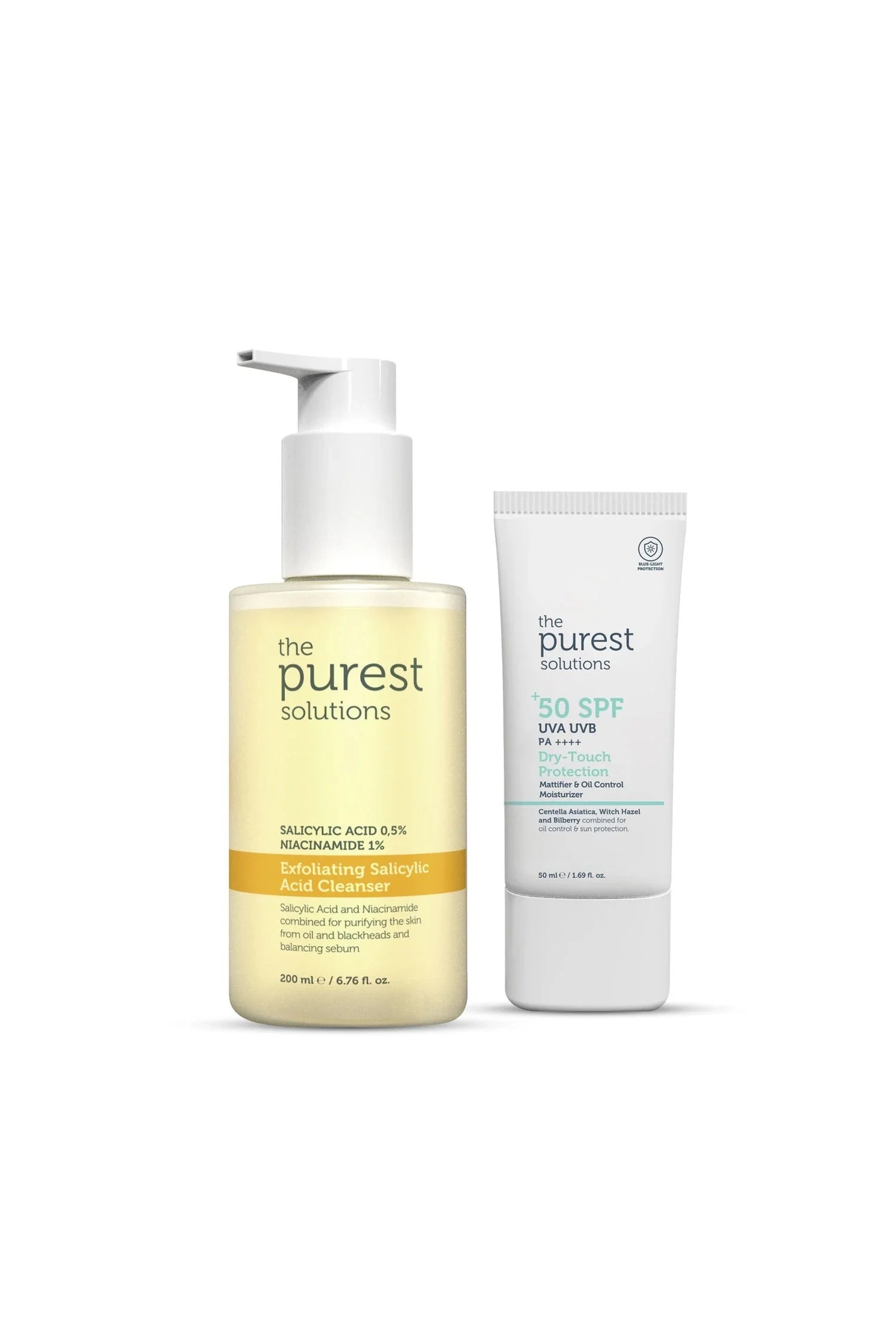 Sebum Balancing and UV Protection Effective Care Set