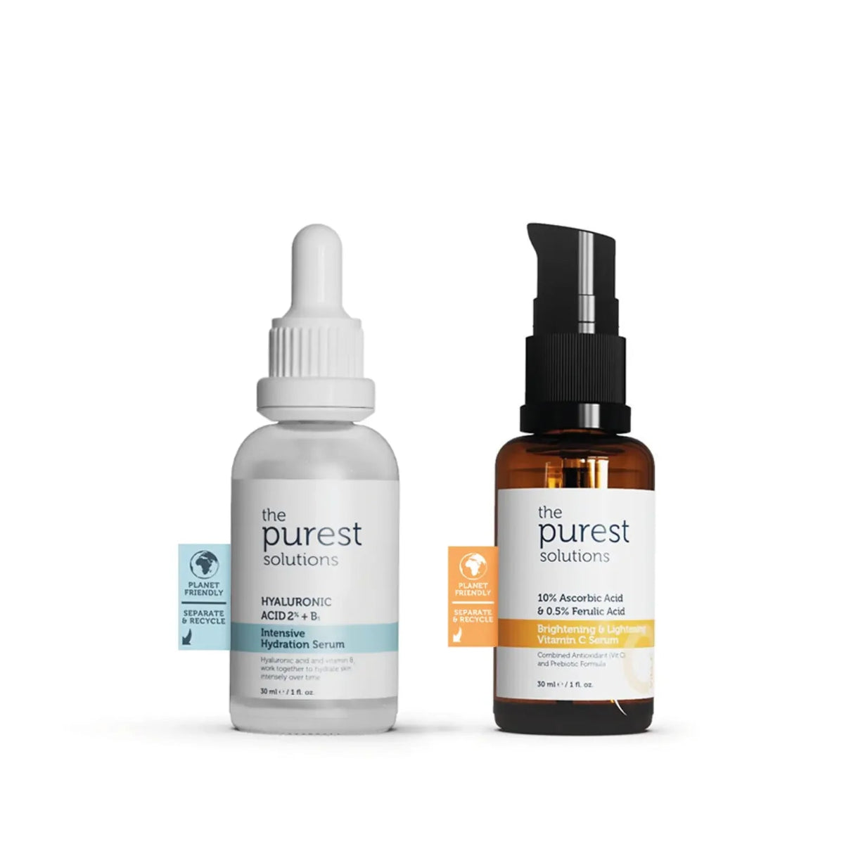 Hyaluronic Acid & Vitamin C Serum Set