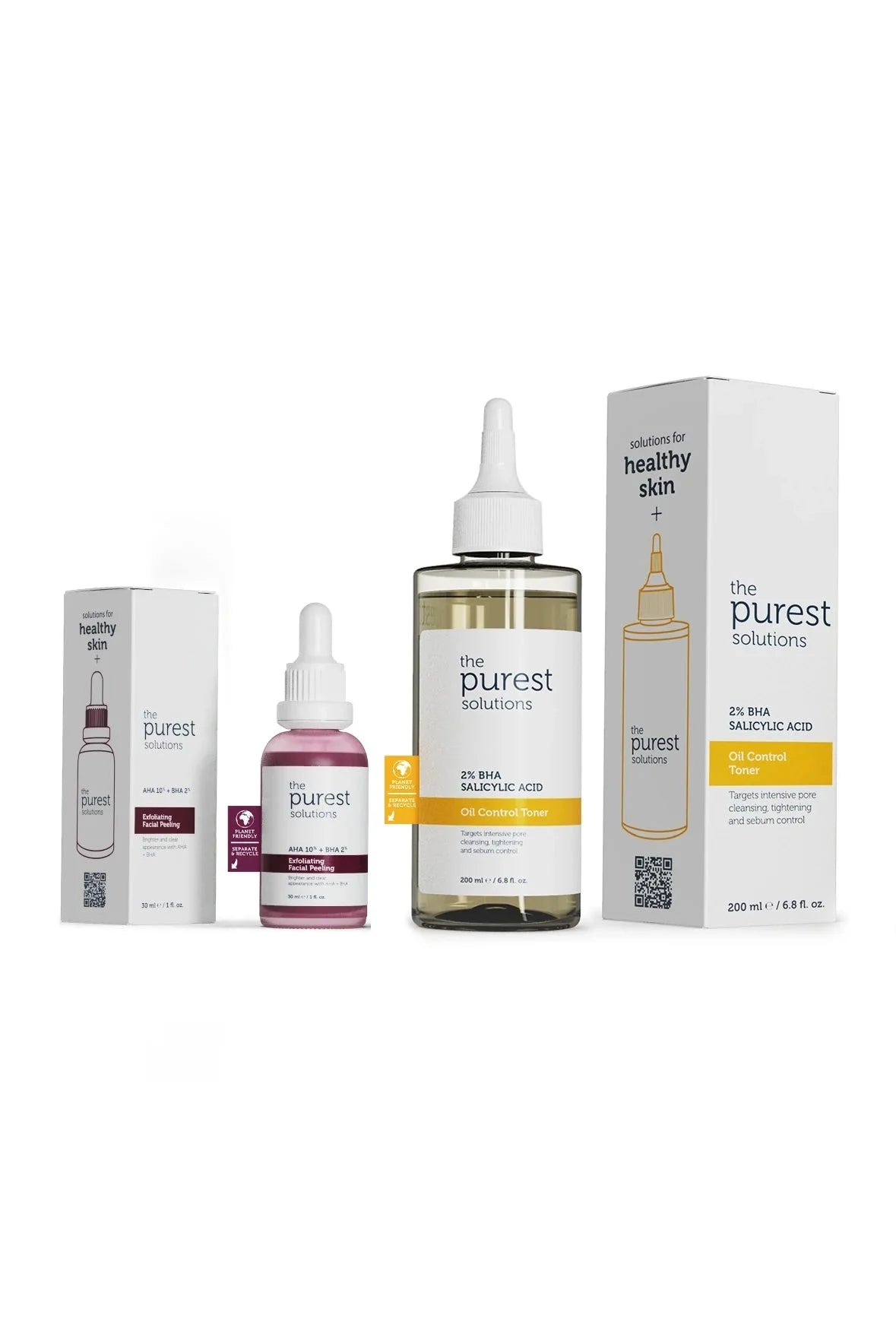 High BHA Skincare Set — Fiddy Method