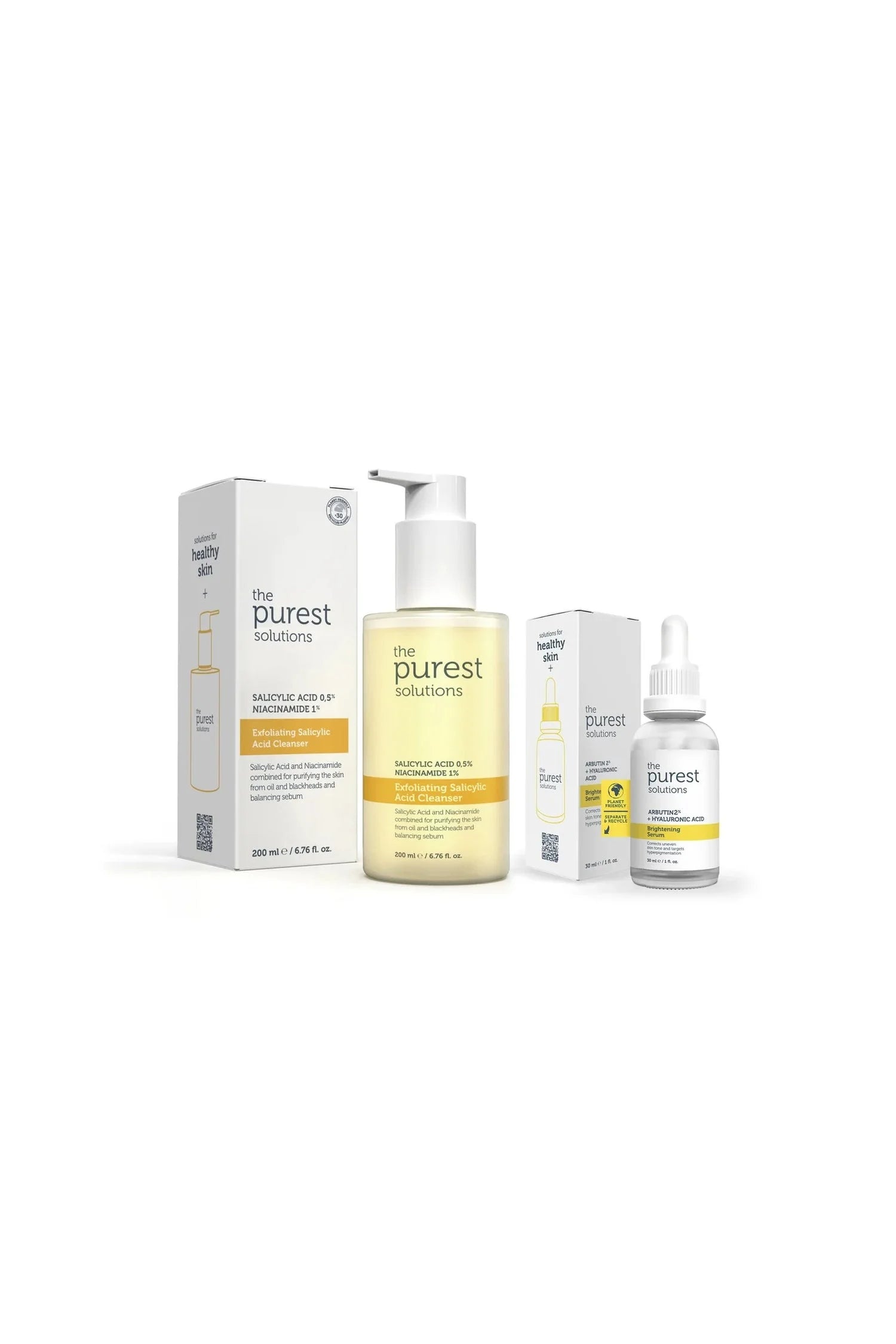 Skin Tone Equalizing Care Set for Oily Skin