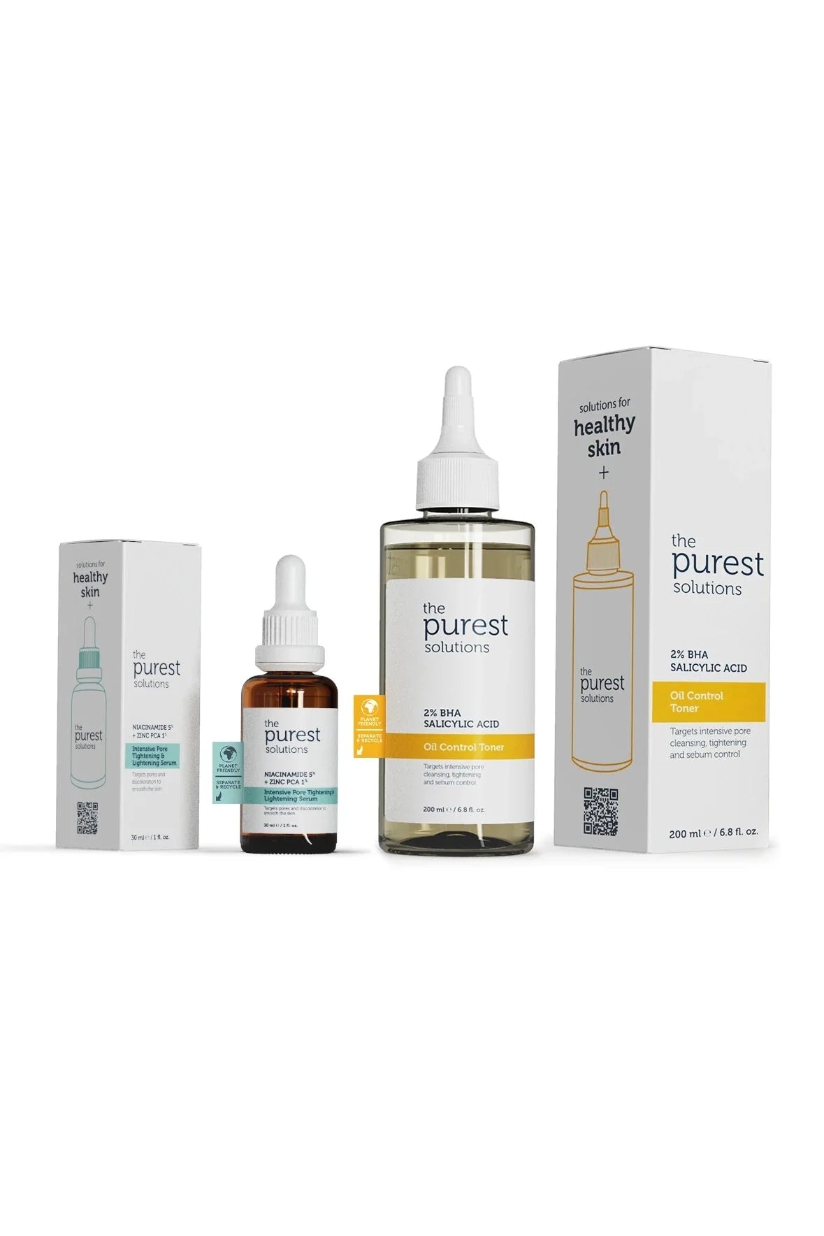 The Purest Solutions Anti-Blackhead Set for Oily and Combination Skin