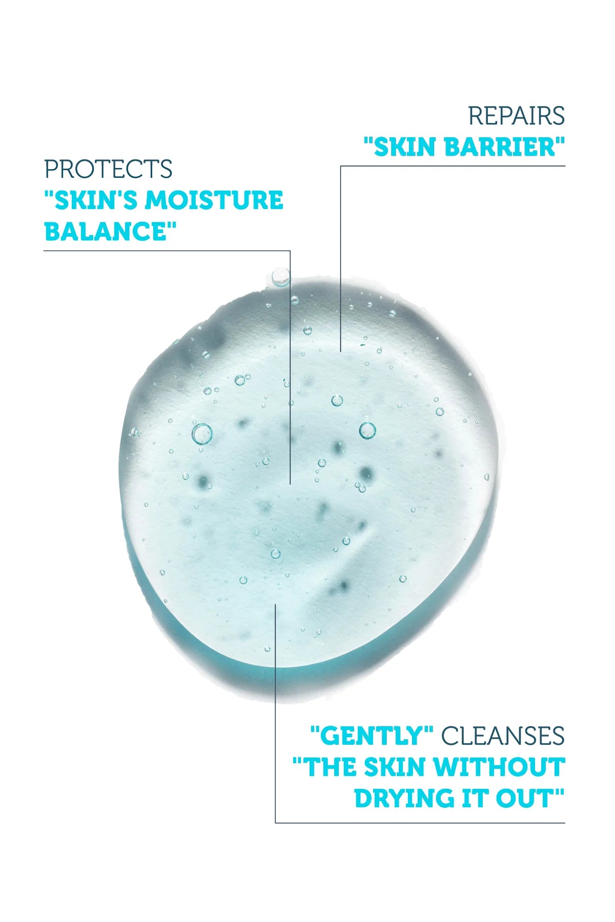 Hyaluronic Acid Facial Cleansing Gel for Dry and Combination Skin 200 ML