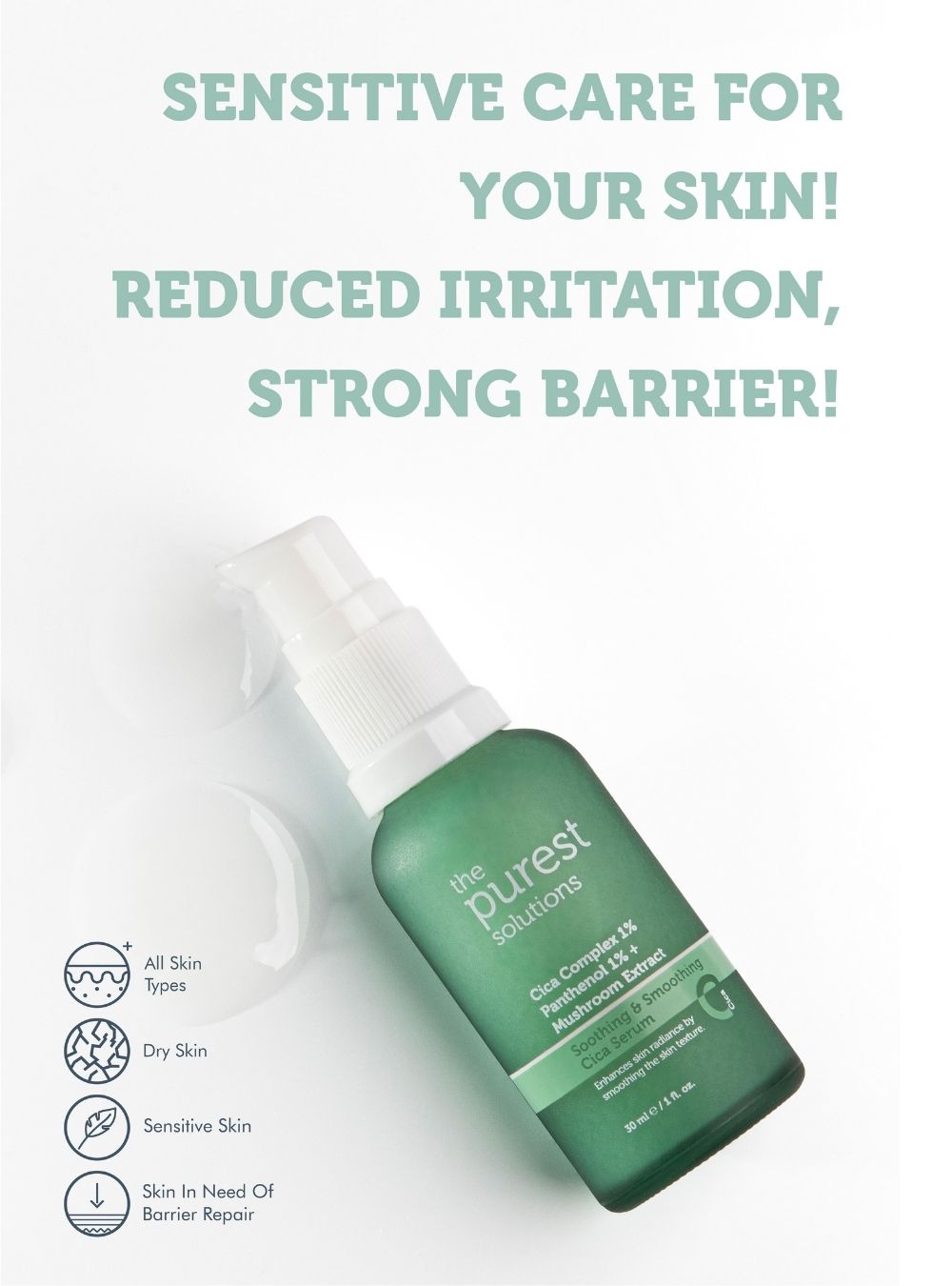 Soothening & Smoothening Cica Cerum- 30 ML