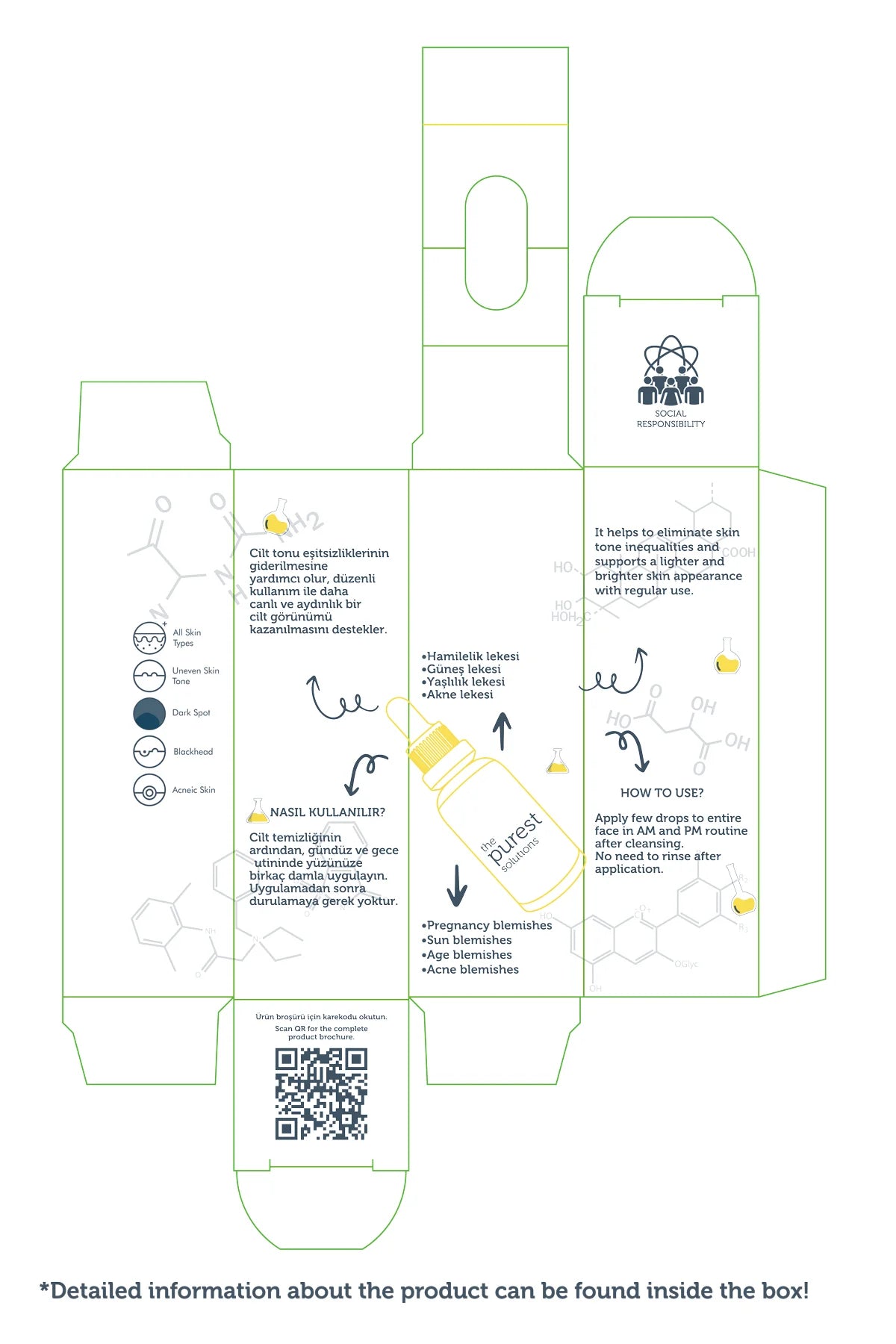 Brightening and Blemish Reducing Arbutin Skin Care Serum 30 Ml