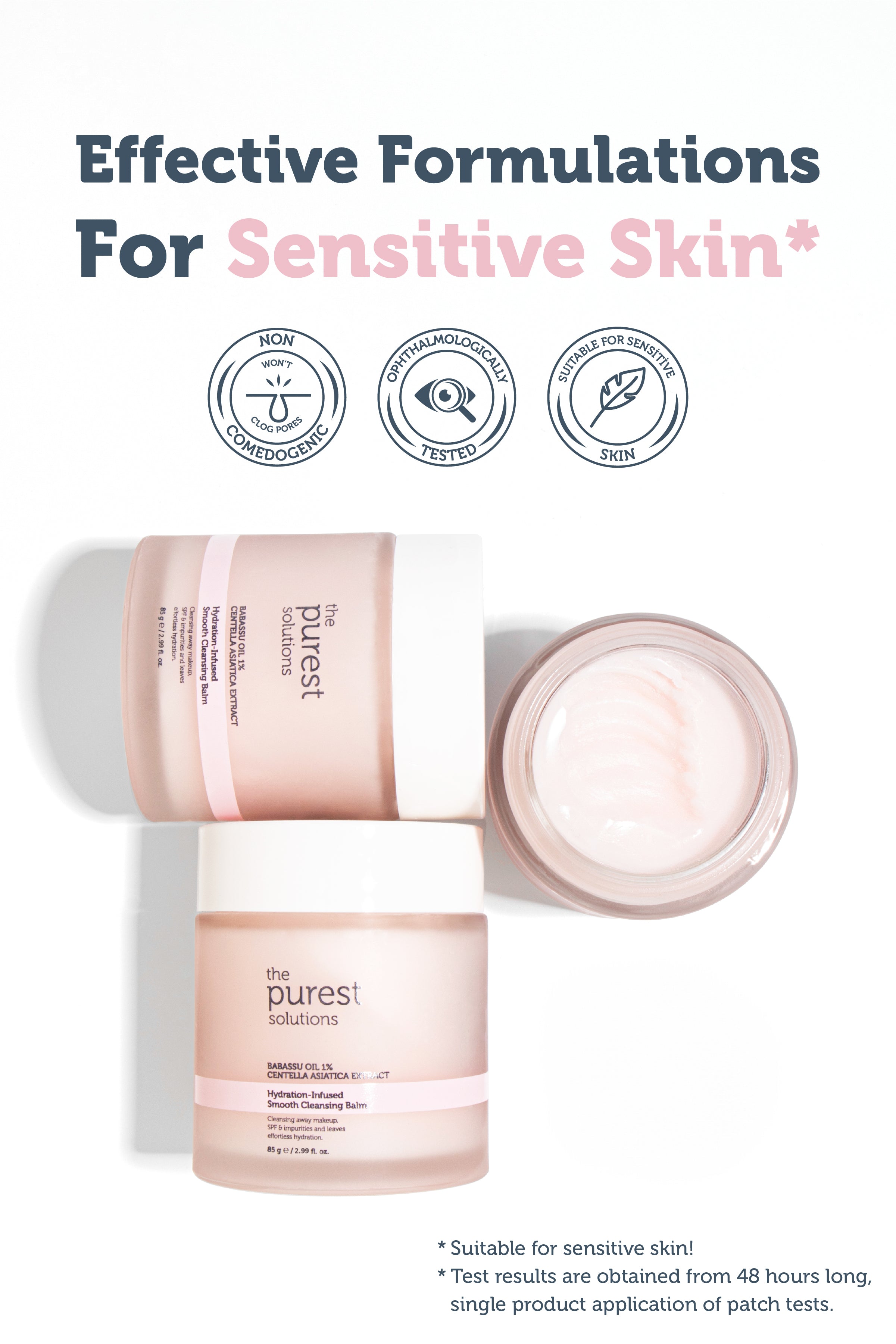 Hydration Infused Smooth Cleansing Balm for Sensitive and Dry Skin 85g