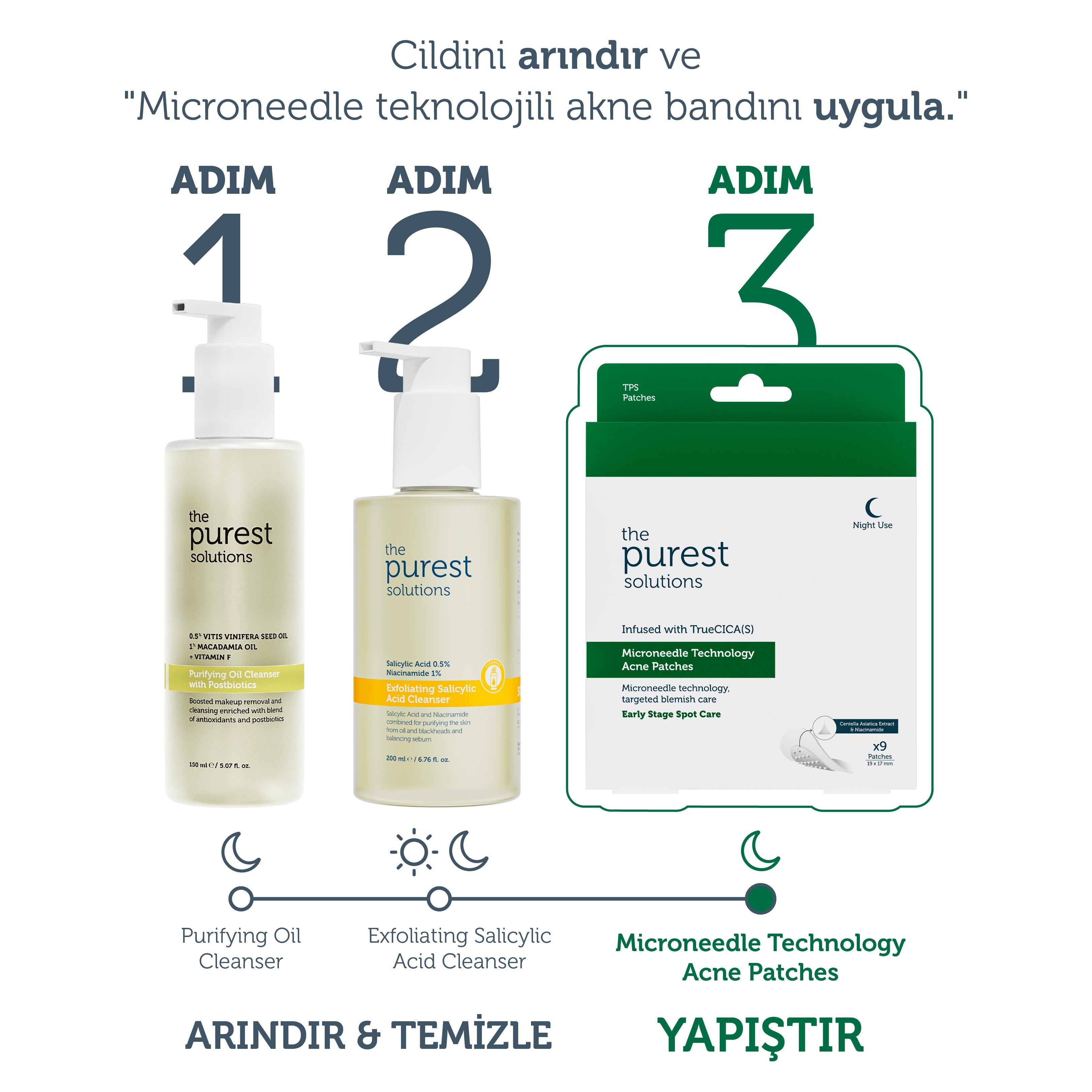 Microneedle Technology Acne Patch, Anti-Acne Patch, Microneedle Acne Strip, 9 Pieces