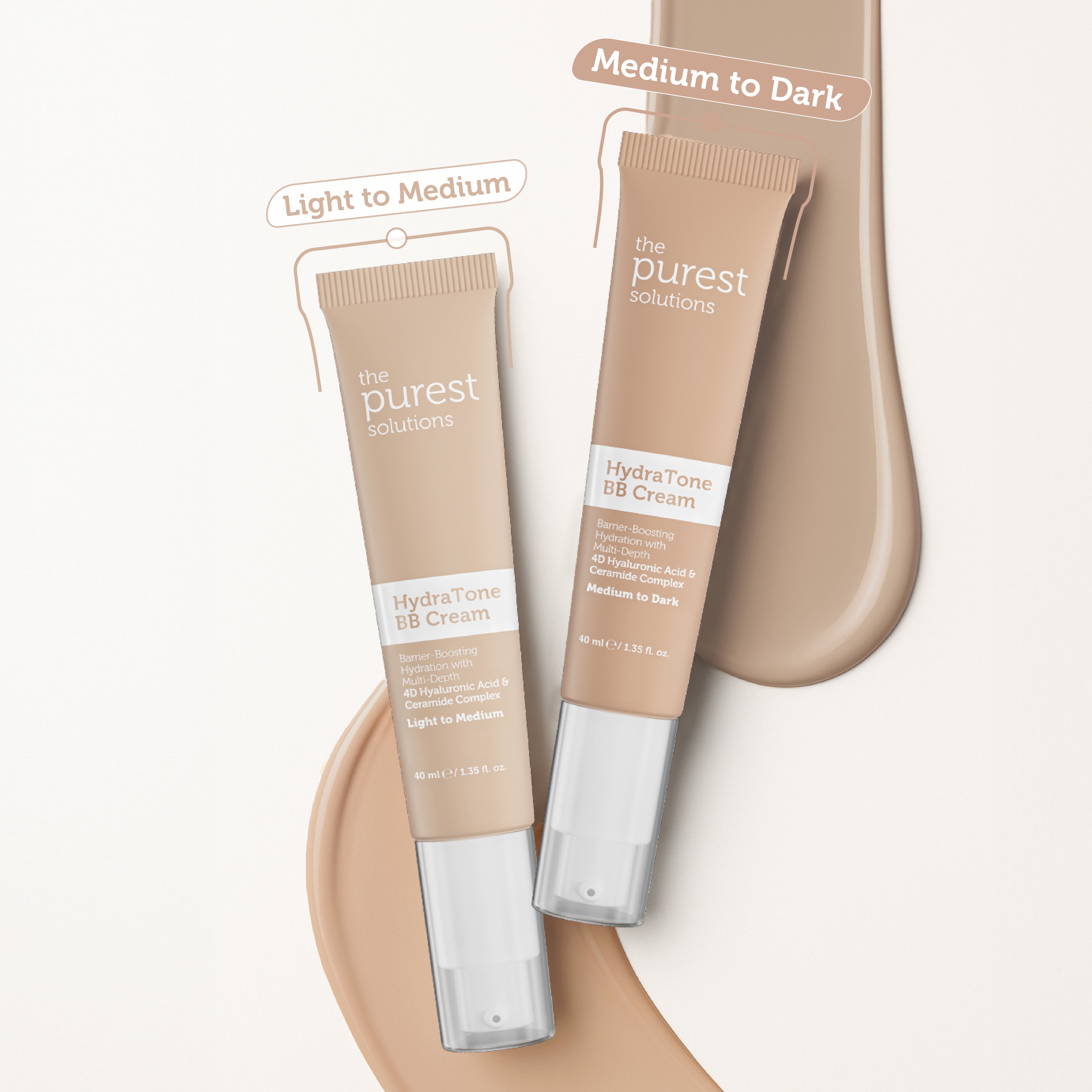 Moisturizing BB Cream SPF 50+ 40ml — Medium/Dark