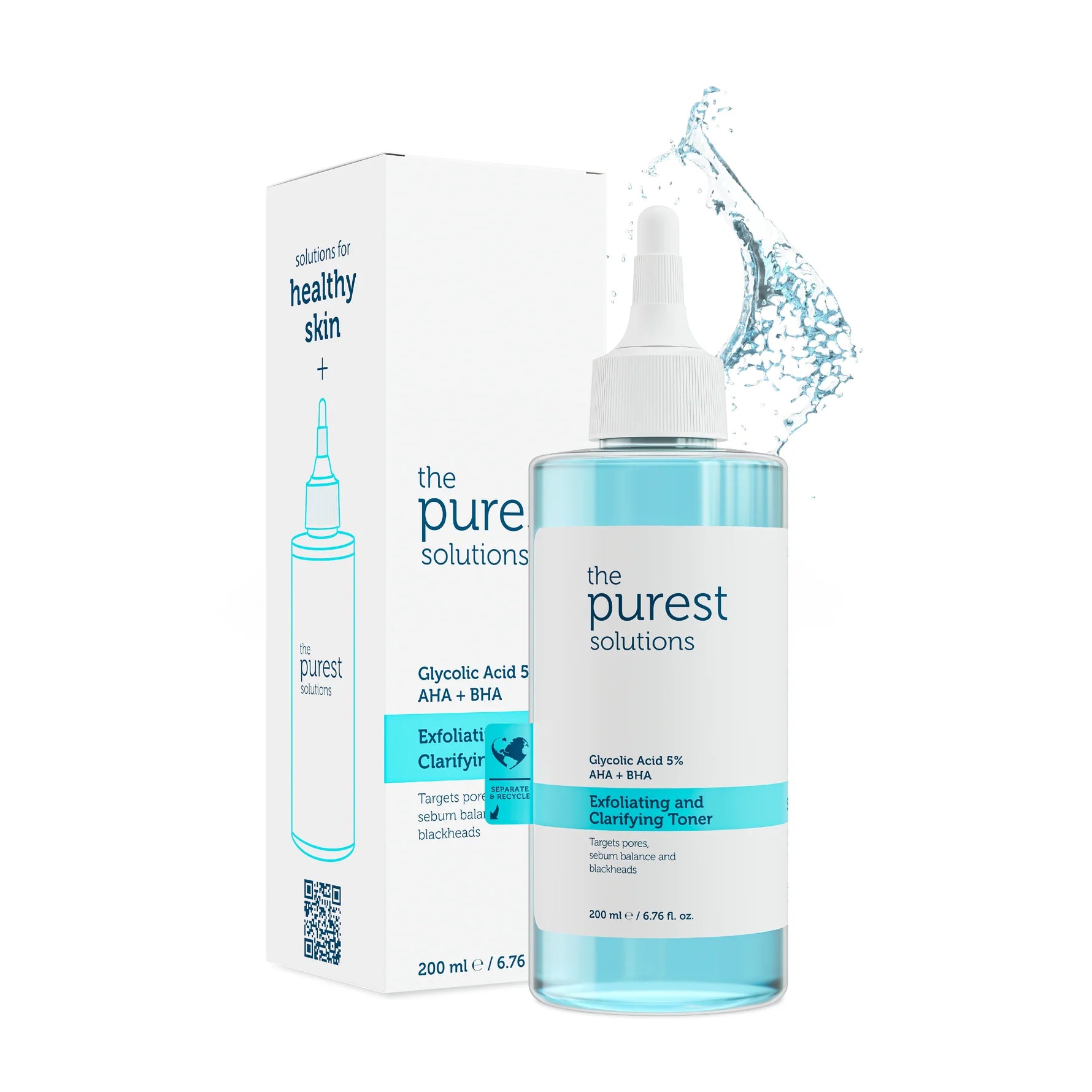 The Purest Solutions Exfoliating Clarifying Toner 200ml