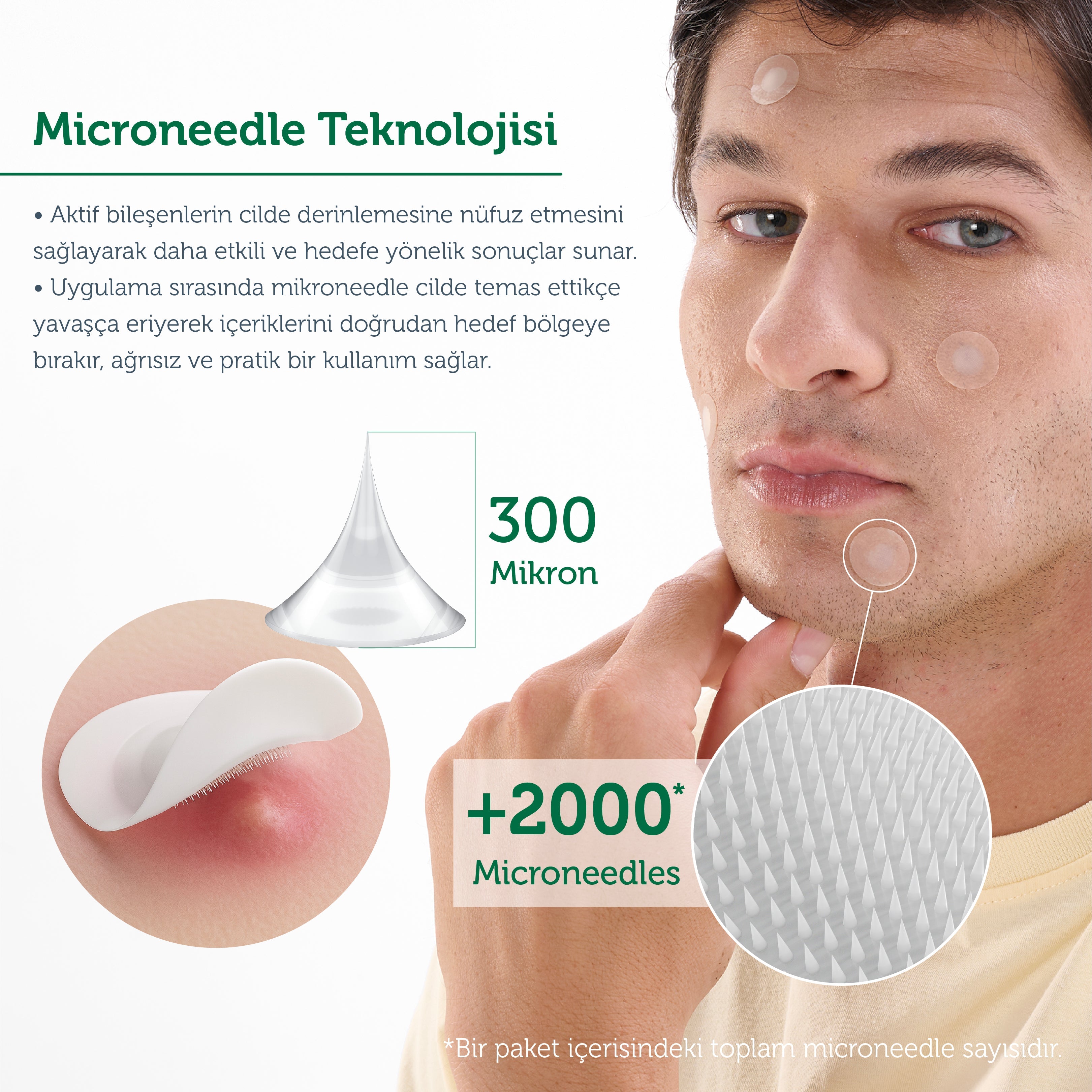 Microneedle Technology Acne Patch, Anti-Acne Patch, Microneedle Acne Strip, 9 Pieces