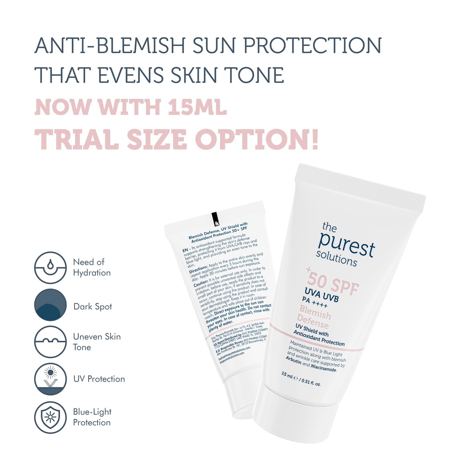 Blemish Defense UVA/UVB - 15 ML