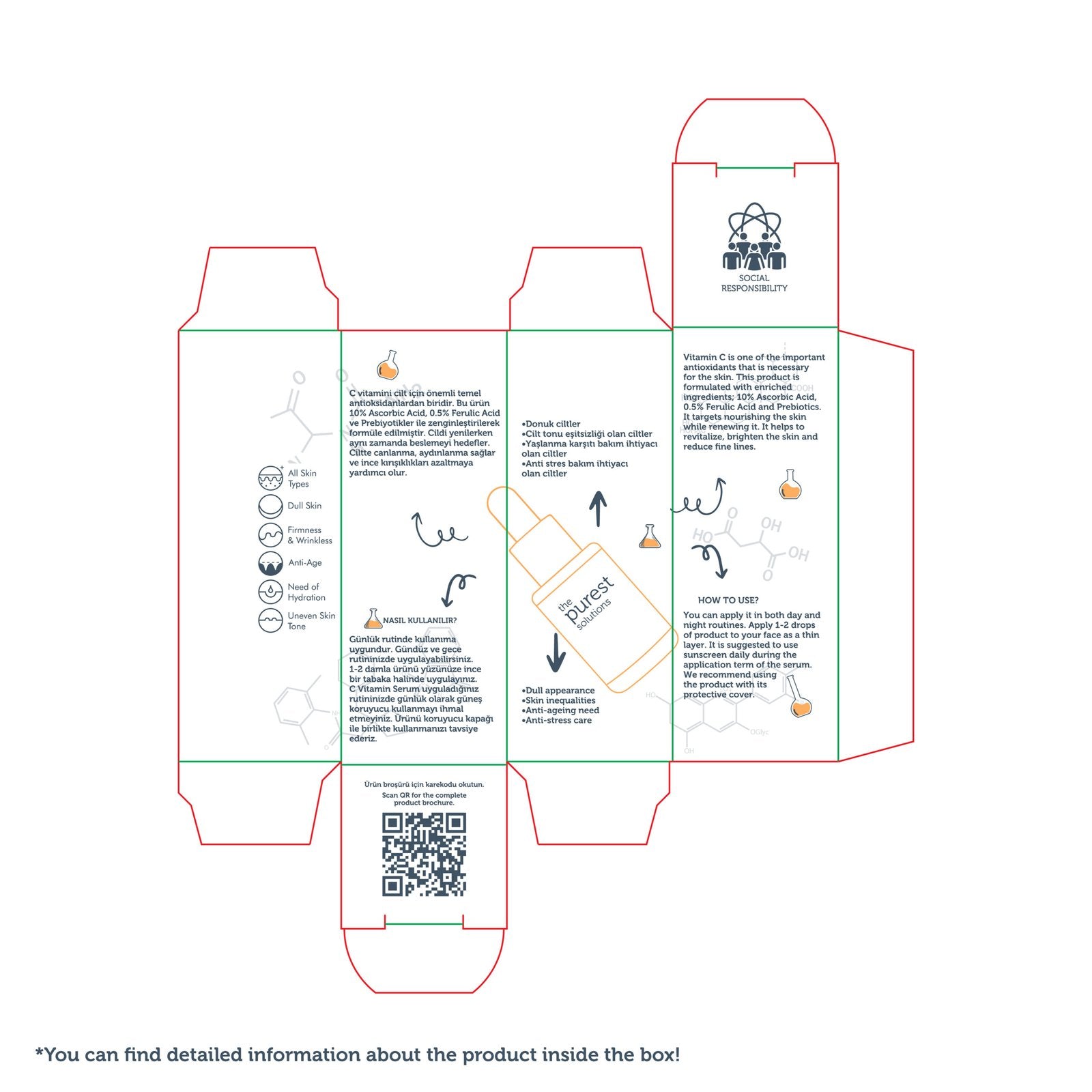 Brightening & Lightening Vitamin C Serum - 8 ML
