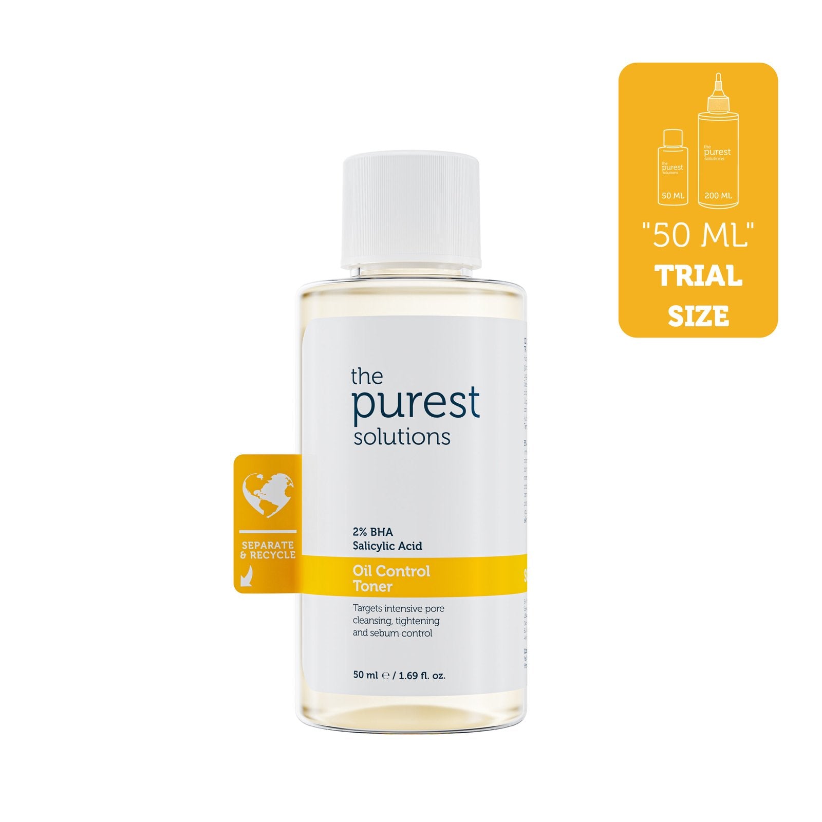 Oil Control Toner 50ml — Travel Size