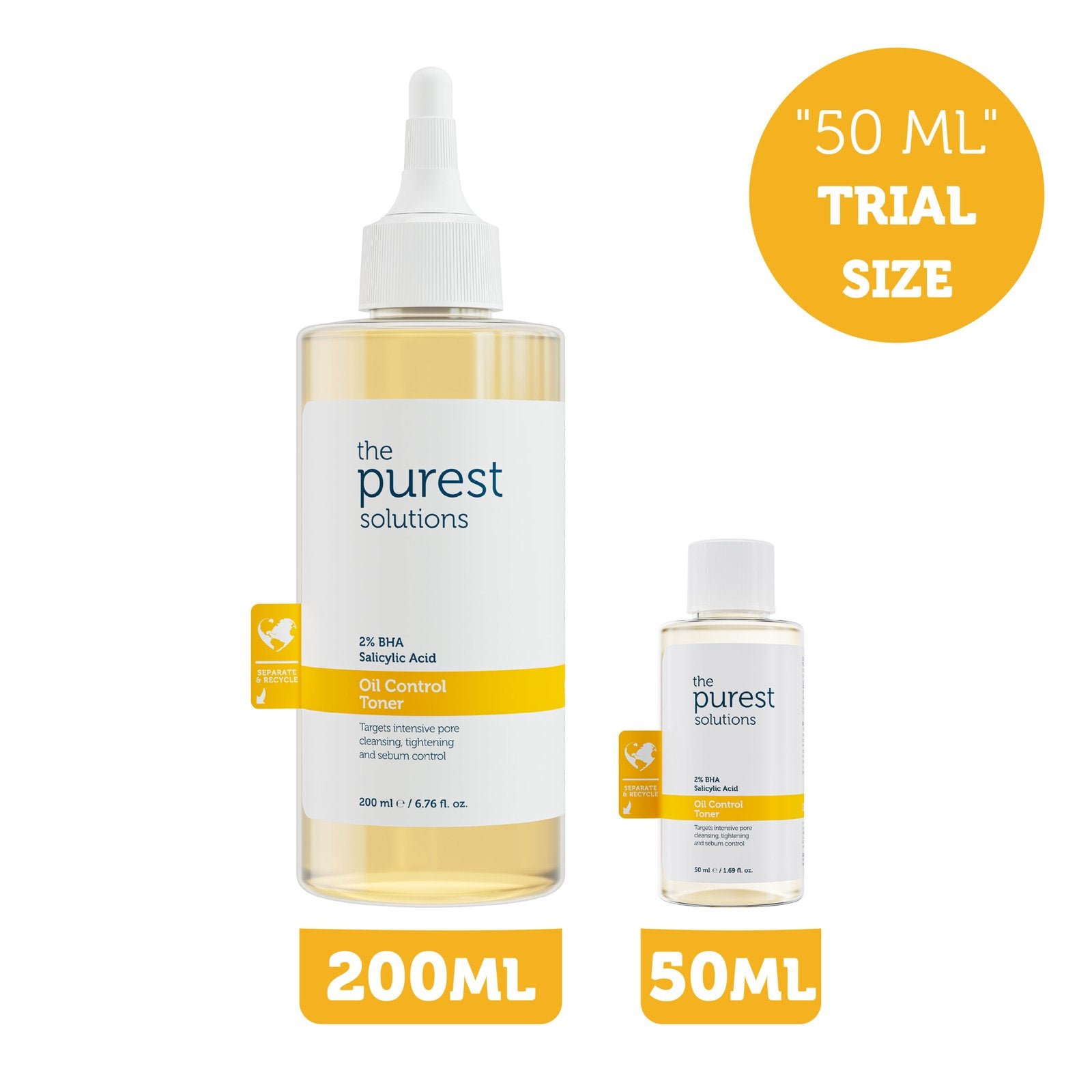 Oil Control Toner 50ml — Travel Size