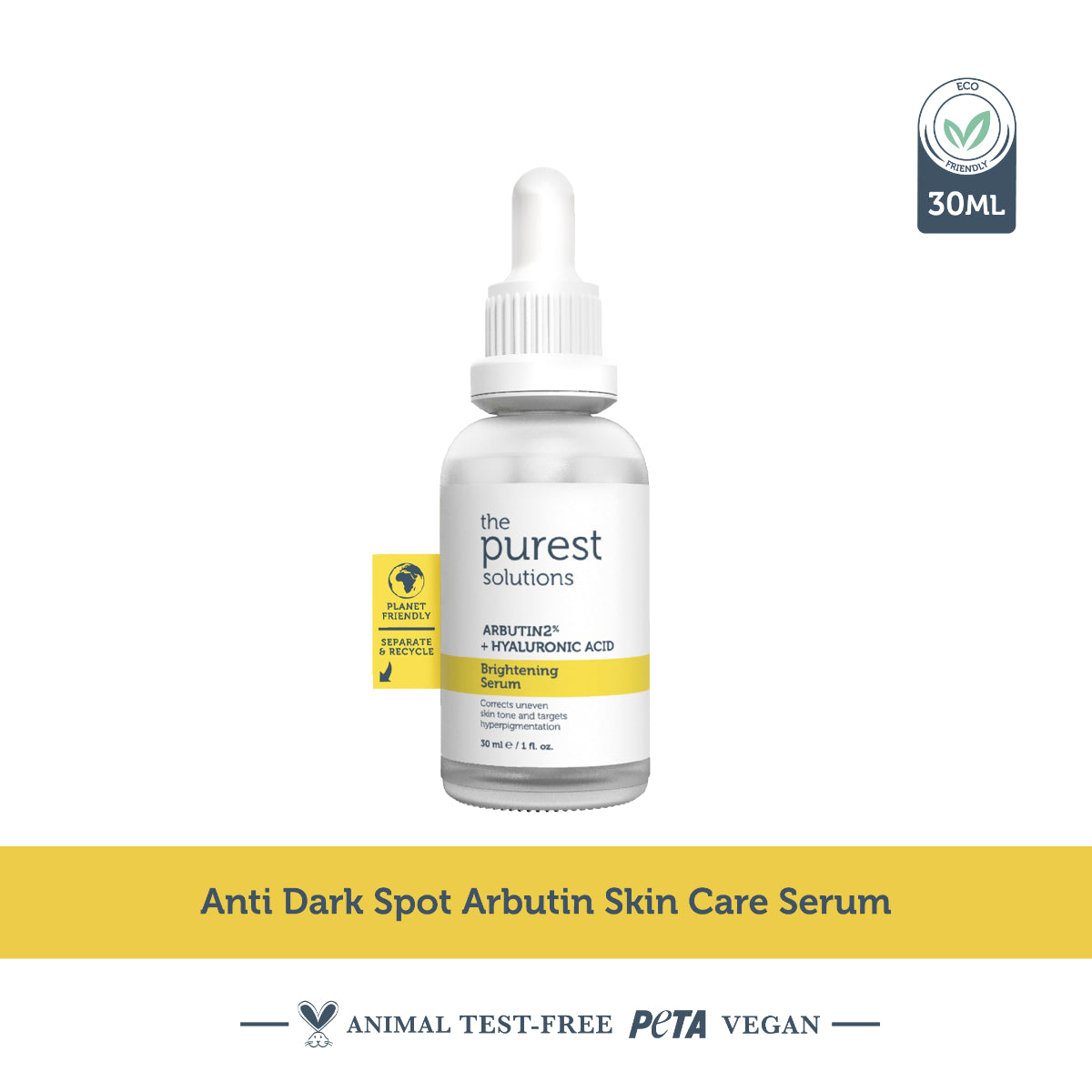 The Purest Solutions Brightening Arbutin Serum 30ml