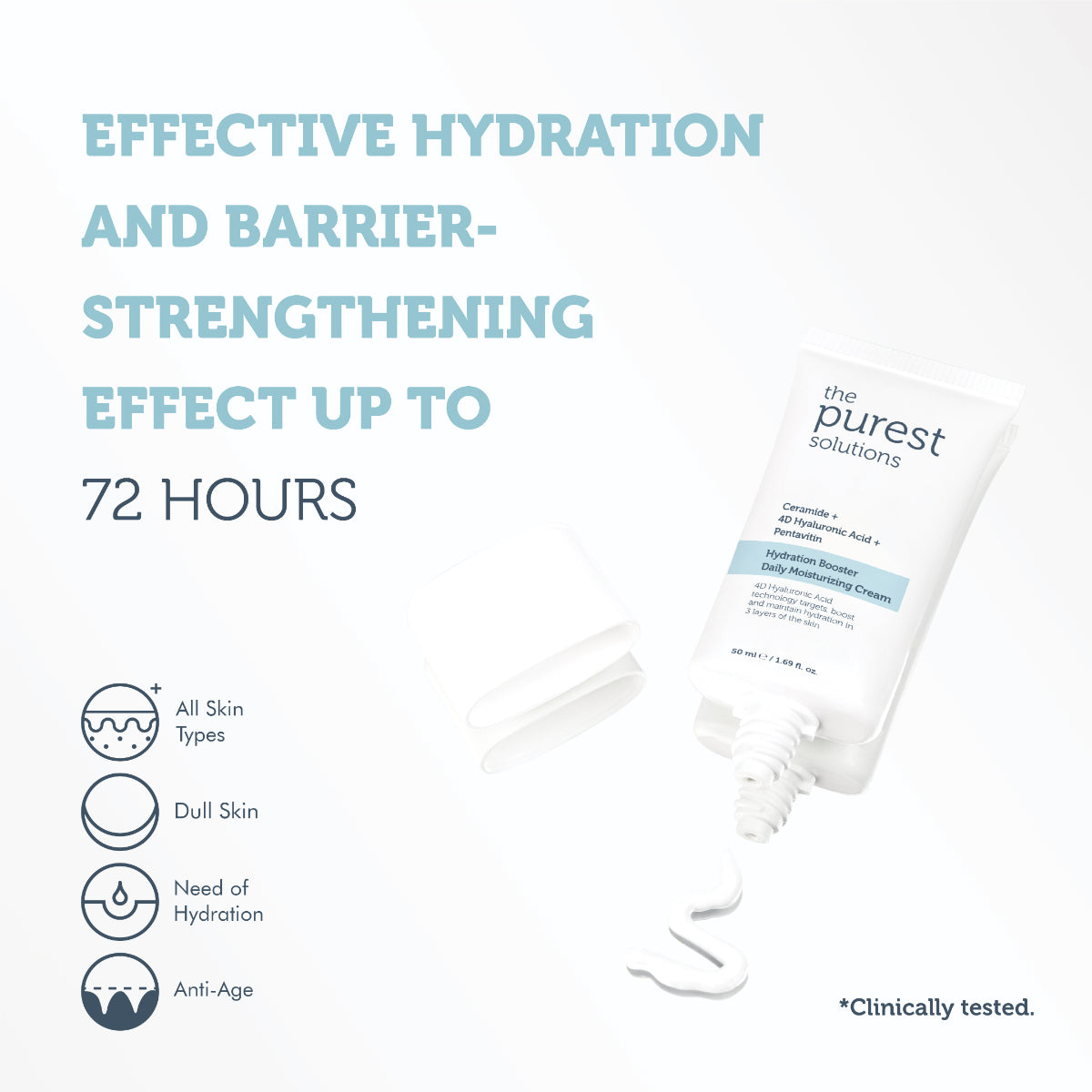 The Purest Solutions Hydration Booster Moisturizing Cream 50ml