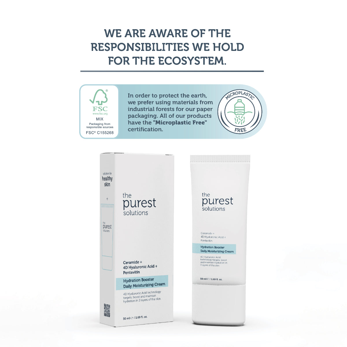 The Purest Solutions Hydration Booster Moisturizing Cream 50ml