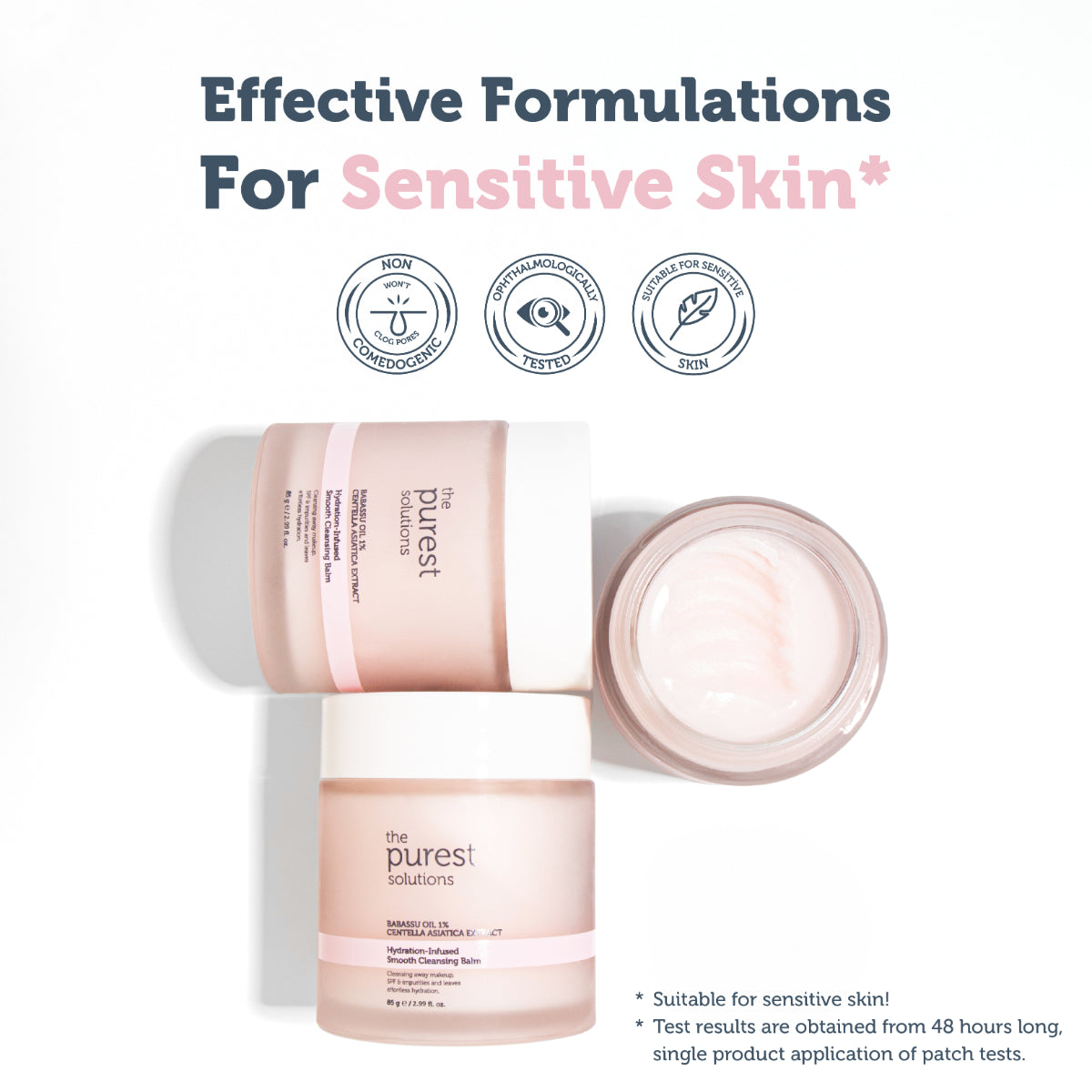 Hydration Infused Smooth Cleansing Balm for Sensitive and Dry Skin 85g