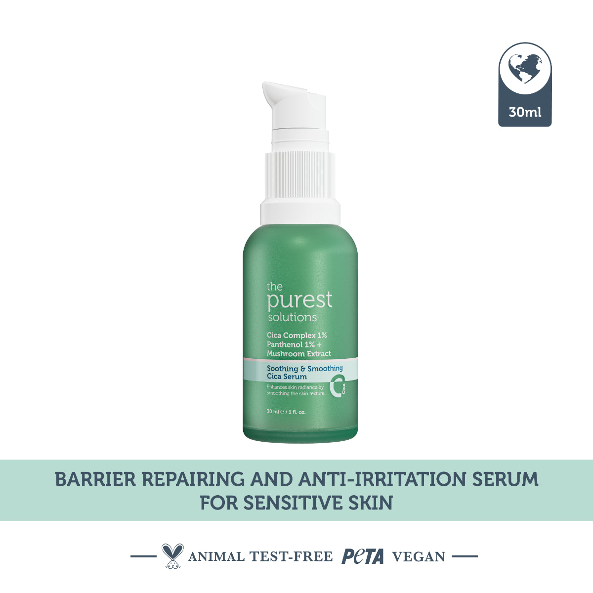 The Purest Solutions Soothing Cica Serum 30ml