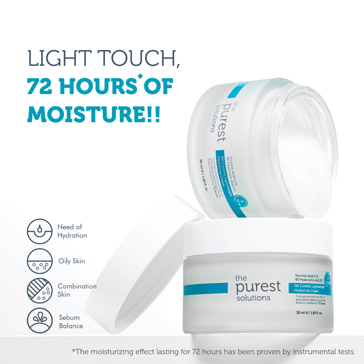 Oil Control Lightweight Balancing Daily Moisturizing Cream - 50ml