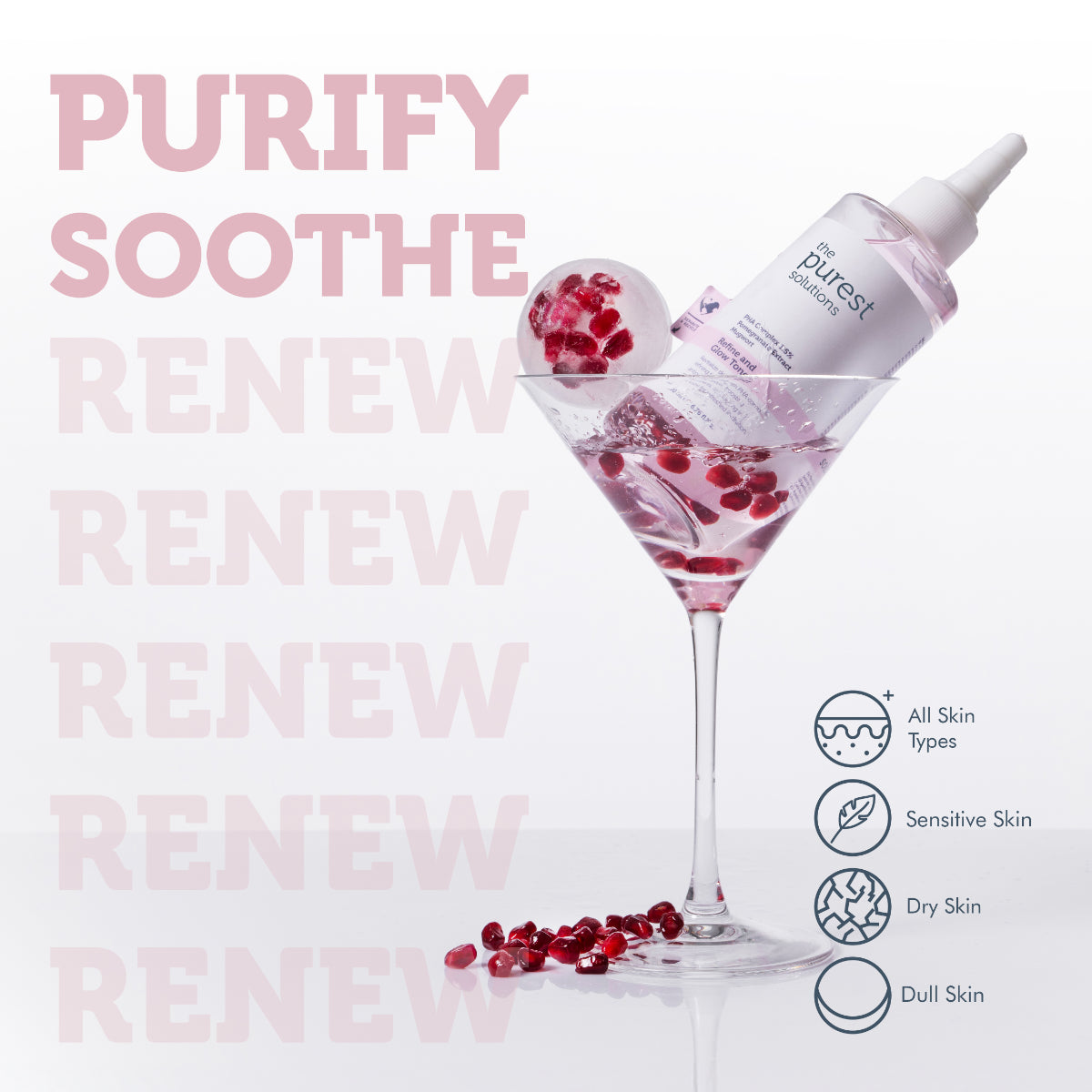 Purifying Brightening PHA Pink Toner 200ml — Sensitive Skin
