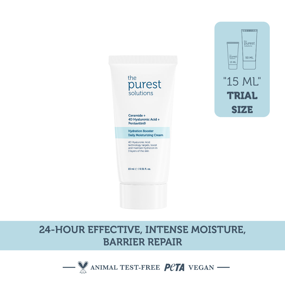 Hydration Booster Moisturizer 15ml — Travel Size