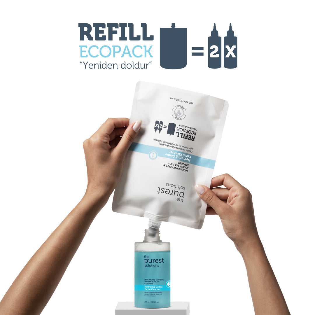 Hyaluronic Acid Facial Cleanser 400ml — Refill Pack