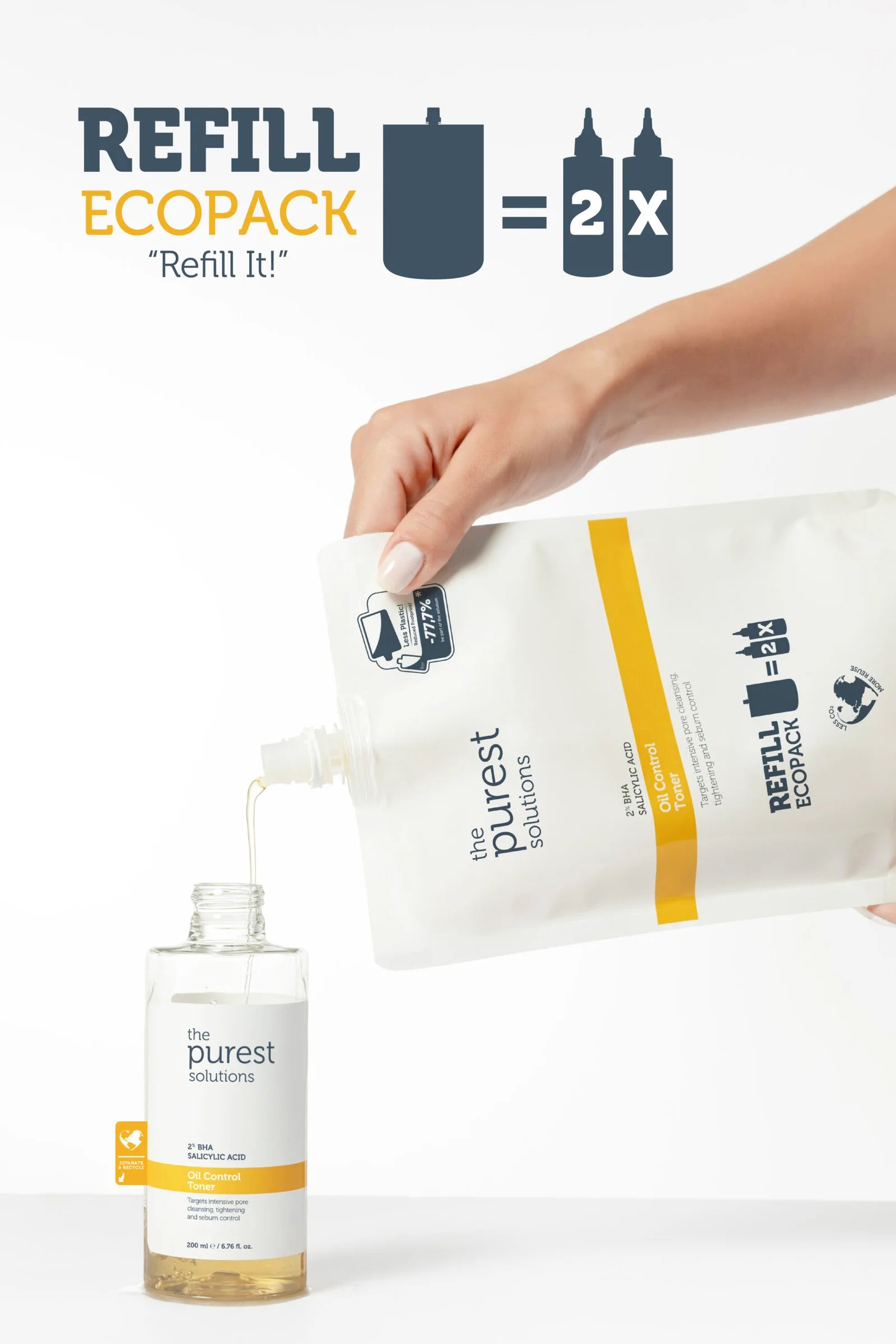 Oil Control Toner 400ml — Refill Pack