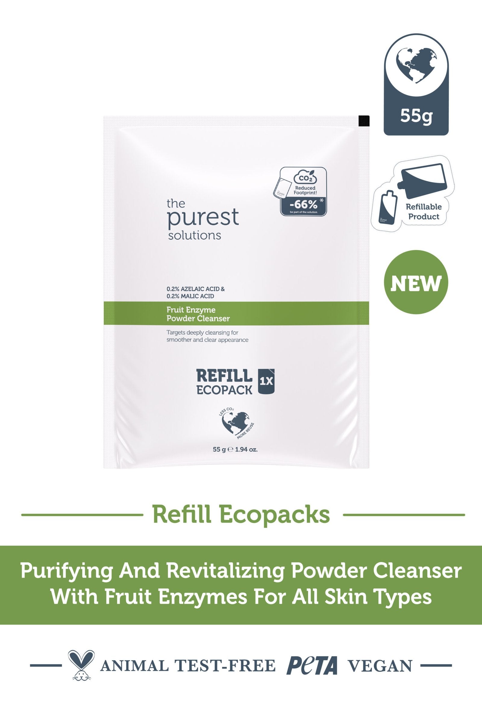 Fruit Enzyme Powder Cleanser-55 GR