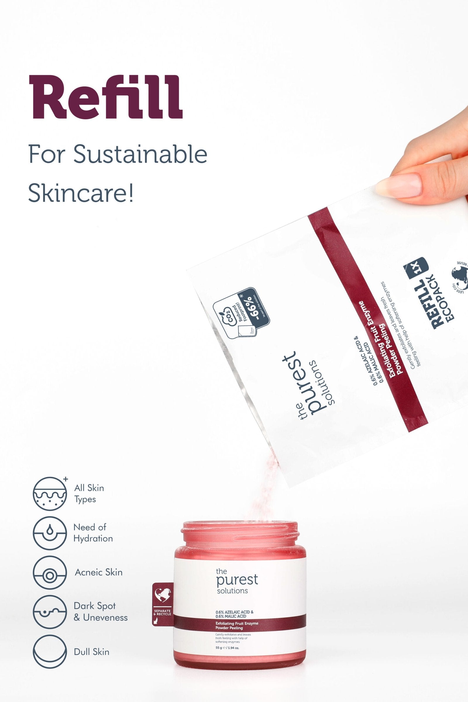 Fruit Enzyme Powder Peeling-55 GR