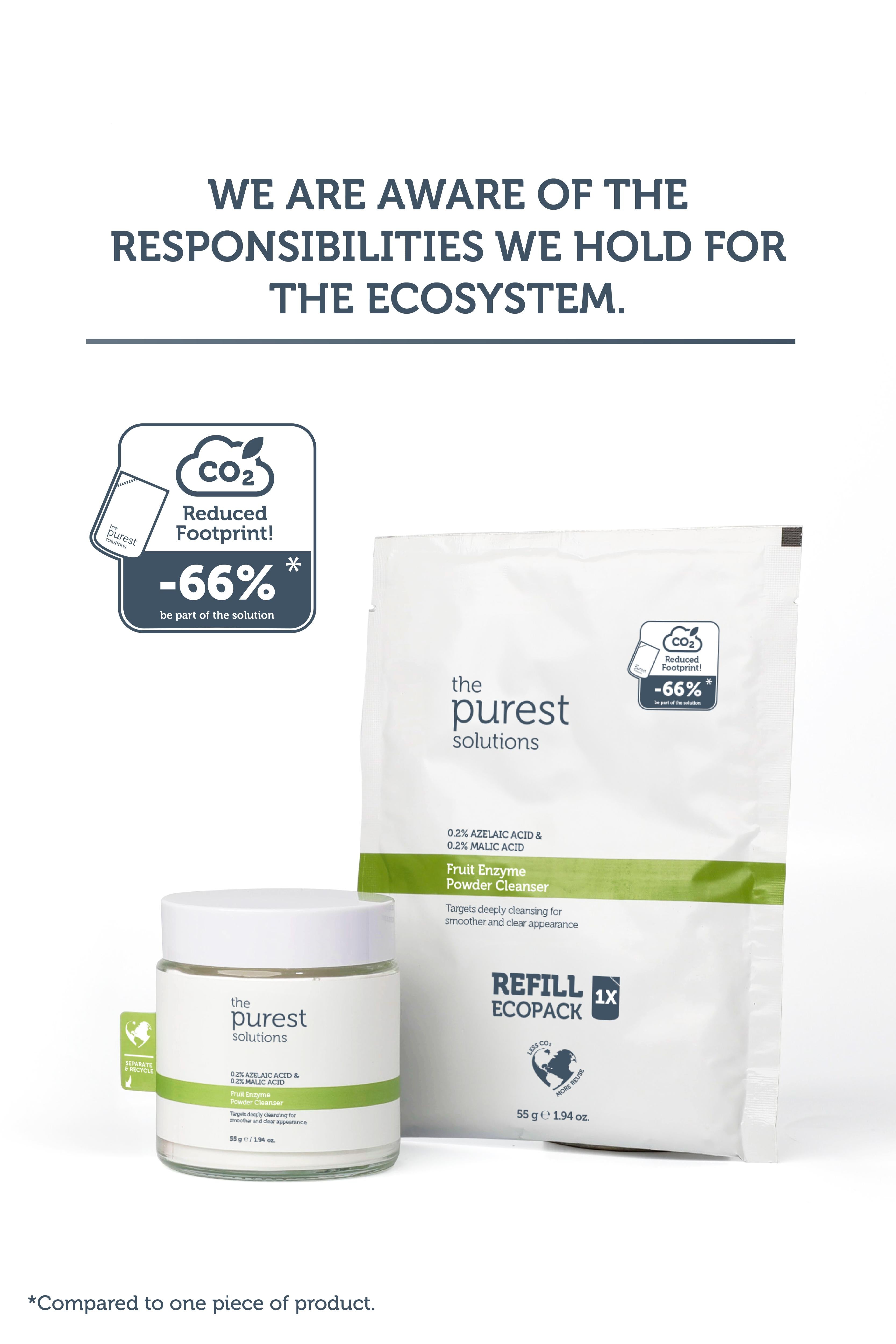 Refill Fruit Enzyme Powder Cleanser-55 GR