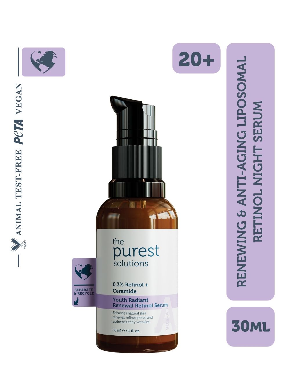 Youth Radiant Renewal Retinol Serum - 30 ML