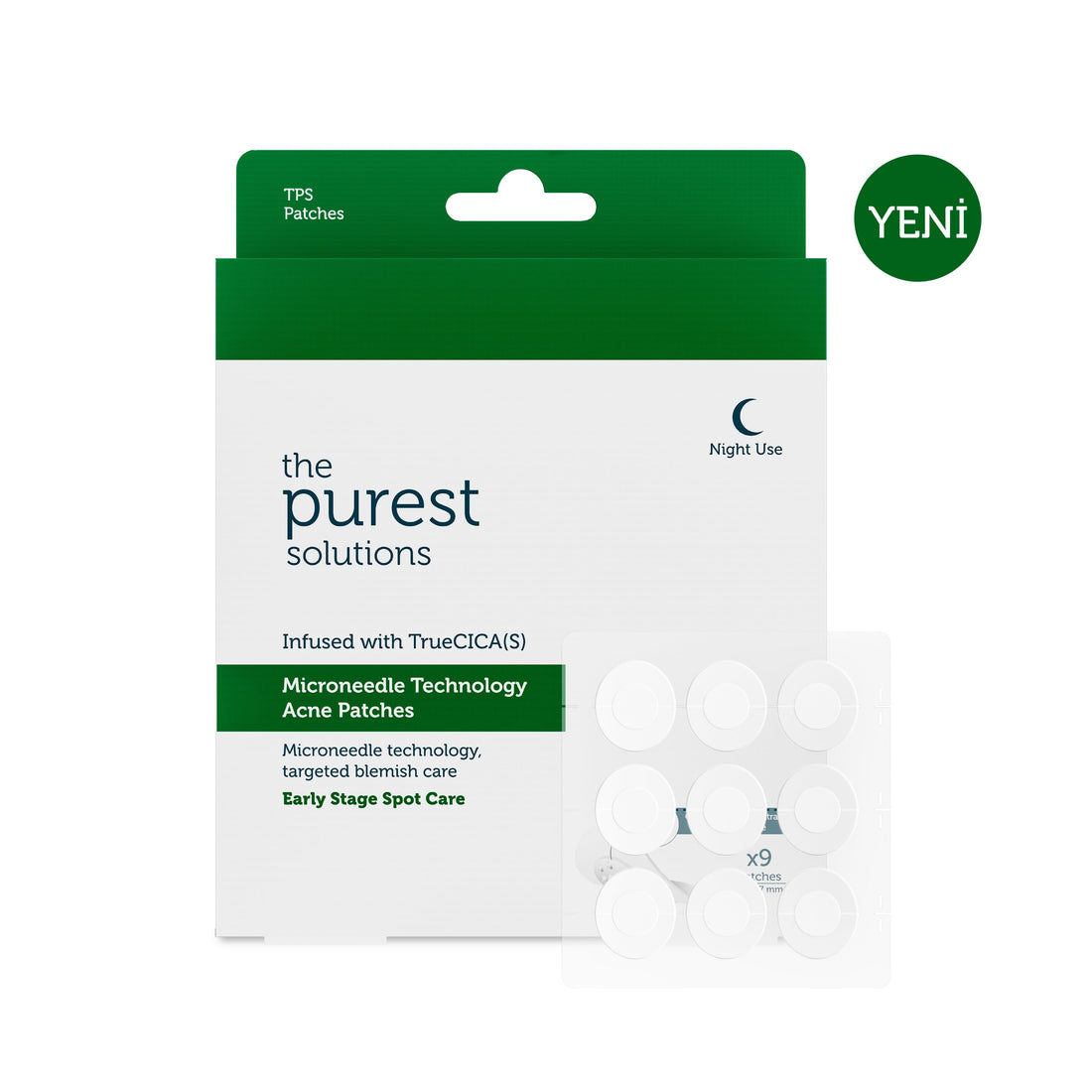 Microneedle Technology Acne Patch, Anti-Acne Patch, Microneedle Acne Strip, 9 Pieces