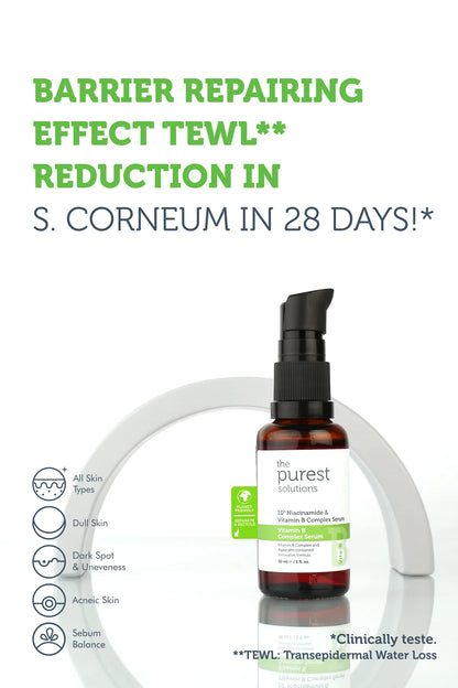 Barrier Strengthening and Soothing Vitamin B Skin Care Serum 30 Ml