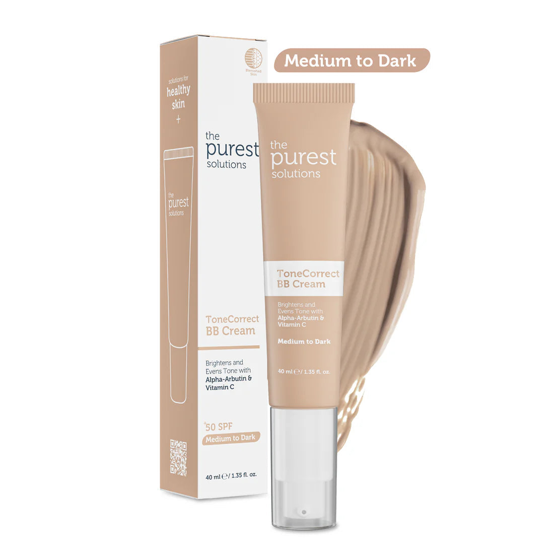 BB Cream SPF 50+ 40ml — Blemished Skin Medium/Dark