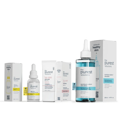 Skin Tone Equalizer, Anti-Pore and Sun Protection Effective Skin Care Set