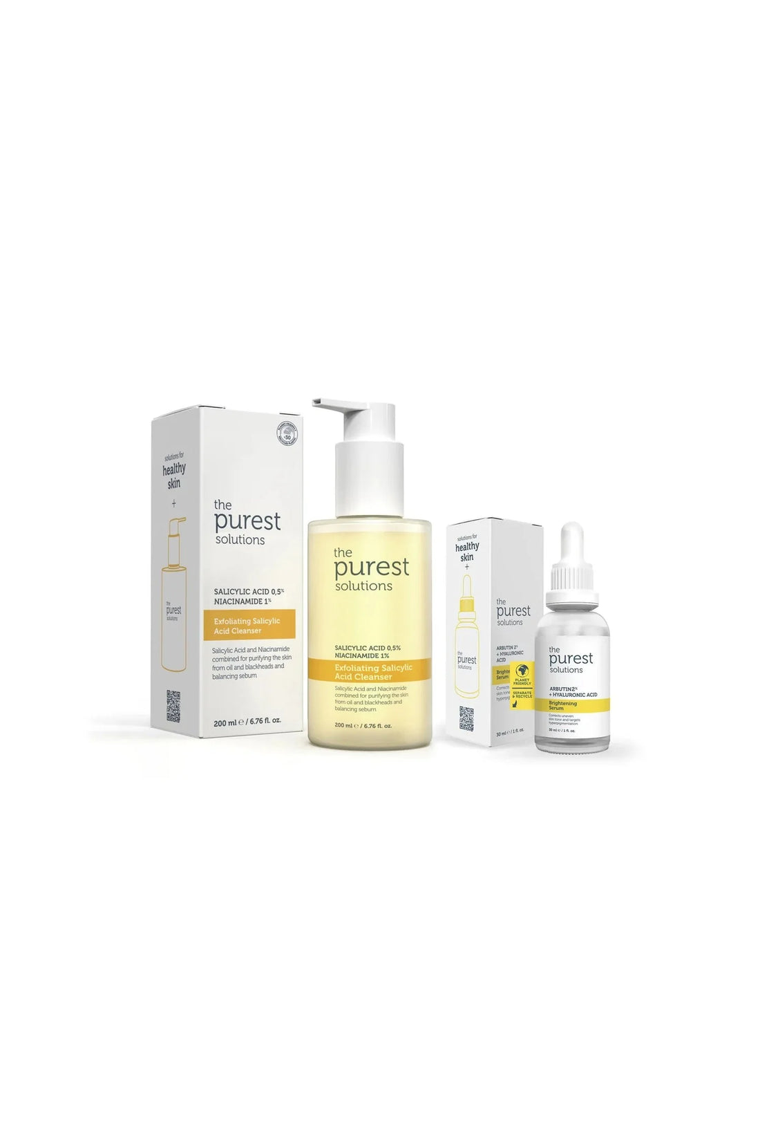 Skin Tone Equalizing Care Set for Oily Skin