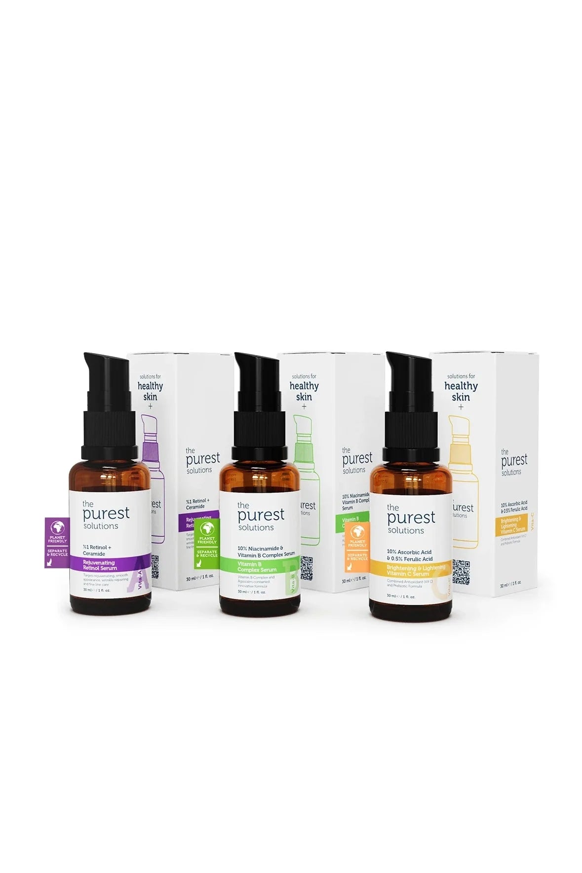 Vitamin Care Set Helping to Repair and Renew