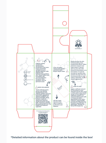 Purifying and Brightening PHA Pink Toner for Sensitive Skin