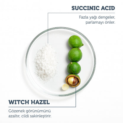 Sebum Balancing &amp; Mattifying Serum Foundation SPF 50+, 30 ml – Light/Medium Tone