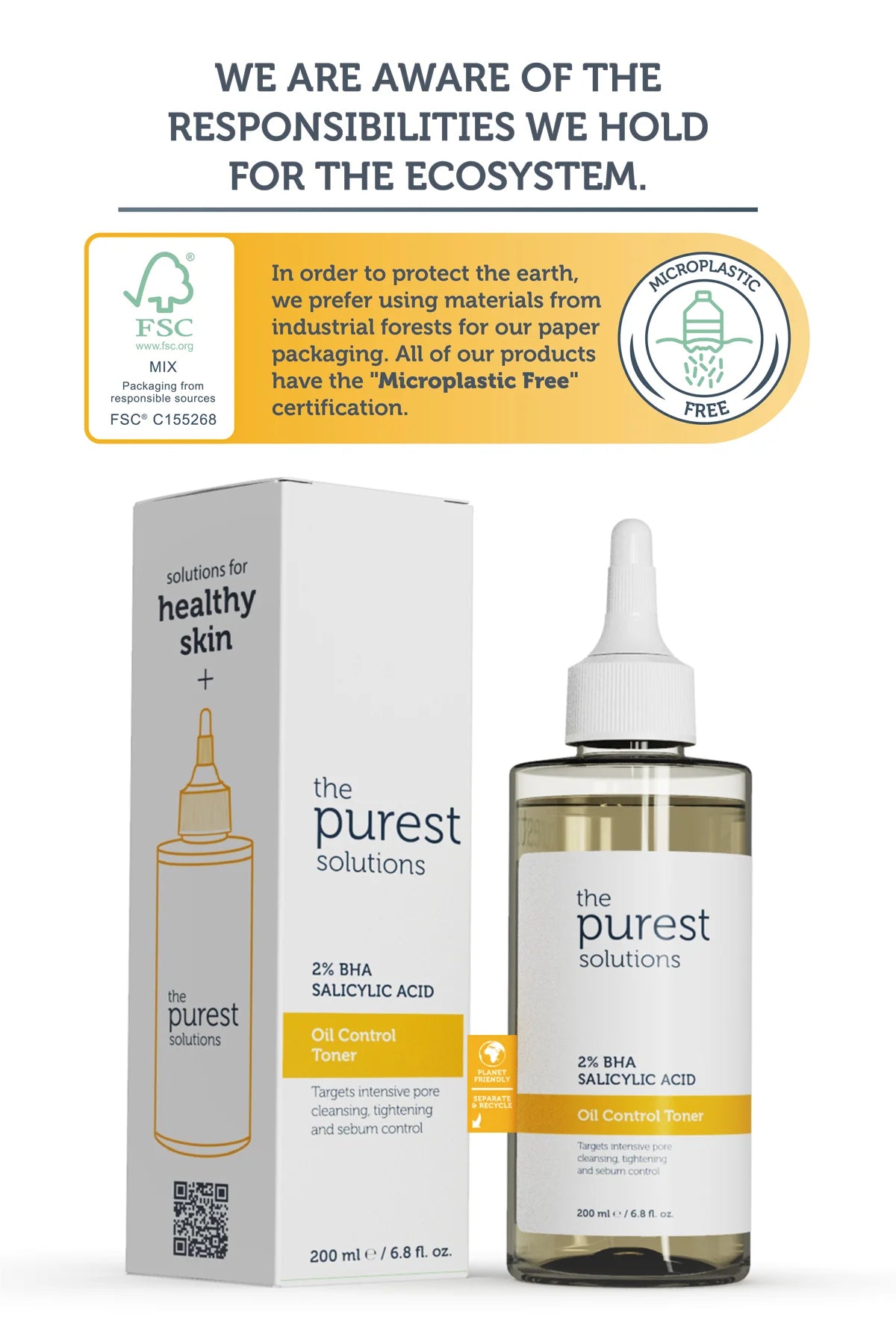 Oil Control Toner - 200ML