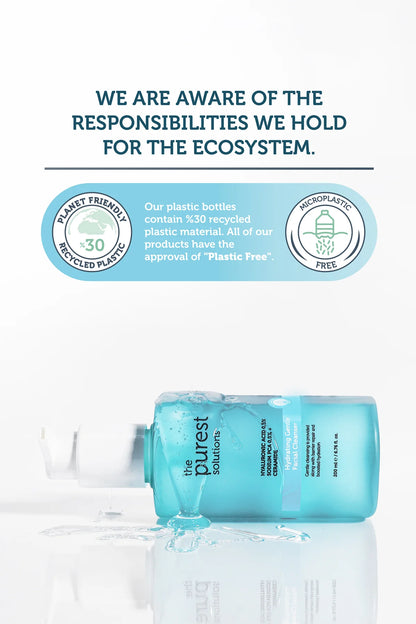 Hyaluronic Acid Facial Cleansing Gel for Dry and Combination Skin 200 ML