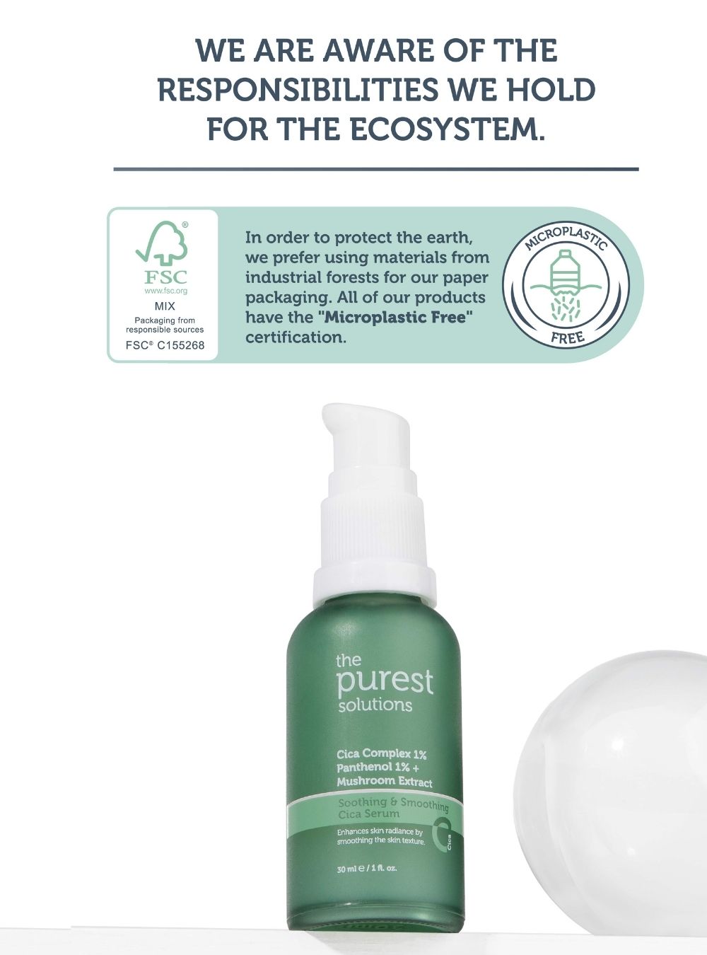 Soothening &amp; Smoothening Cica Cerum- 30 ML