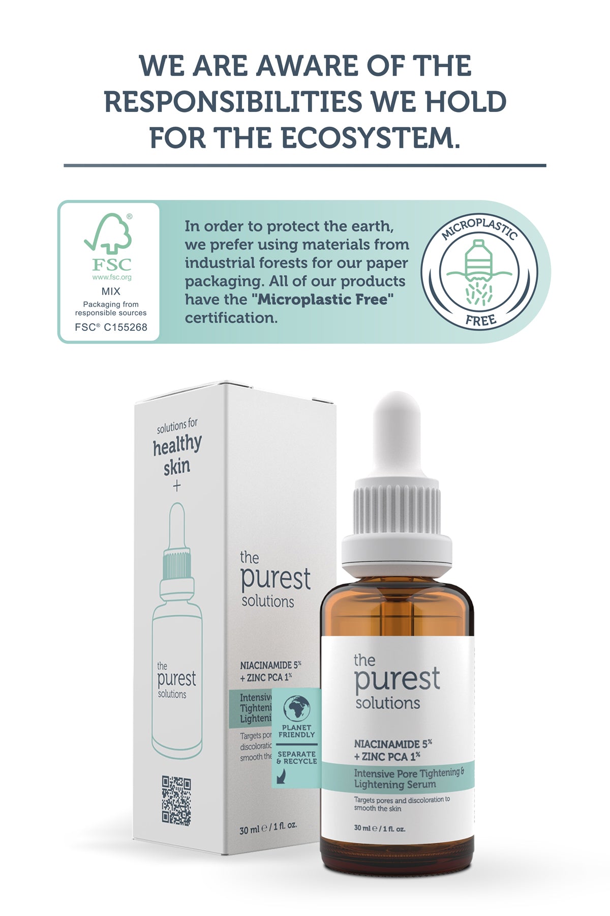 The Purest Solutions Niacinamide Serum 30ml