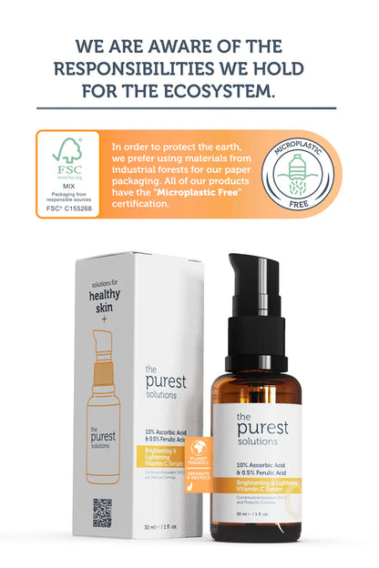 The Purest Solutions Vitamin C and SPF Glow Protect Skincare Set