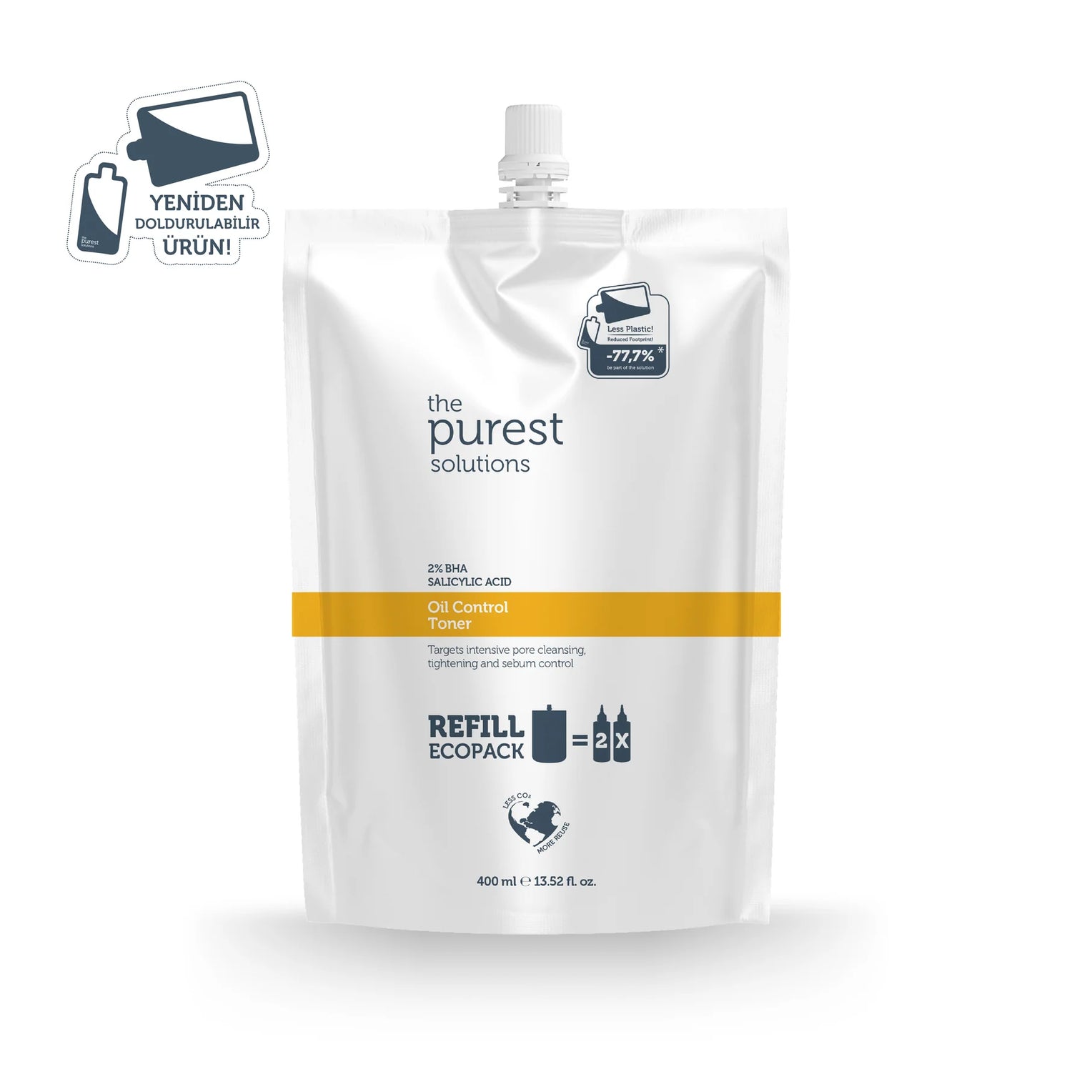 Oil Control Toner 400ml — Refill Pack