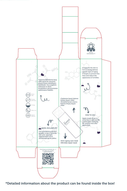 Skin Rejuvenating and Anti-Aging, Repairing Peptide Skin Care Serum 30 Ml (Peptide Complex)