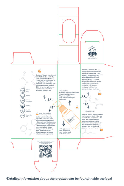 Brightening and Lightening Vitamin C Skin Serum 30 ml