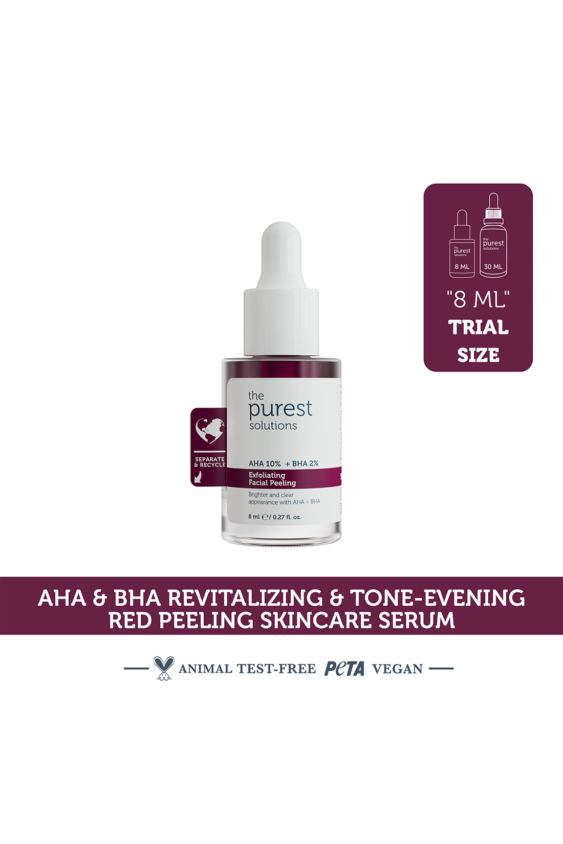 Peeling Solution Exfoliating Facial Peeling - 8 ML